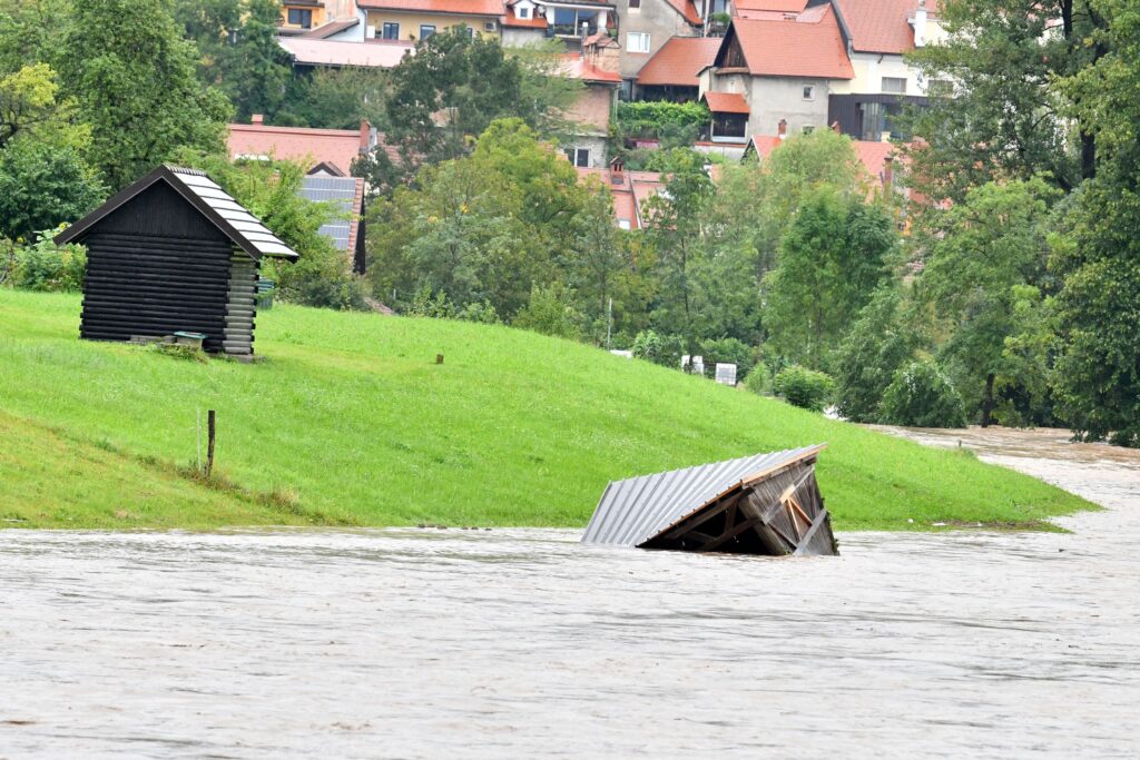 Flooding in Slovenia
Flooding in Slovenia, Skofja Loka, Slovenia - 04 Aug 2023,Image: 794173259, License: Rights-managed, Restrictions: , Model Release: no, Credit line: Natasa Kupljenik/MI-PRESS / Shutterstock Editorial / Profimedia