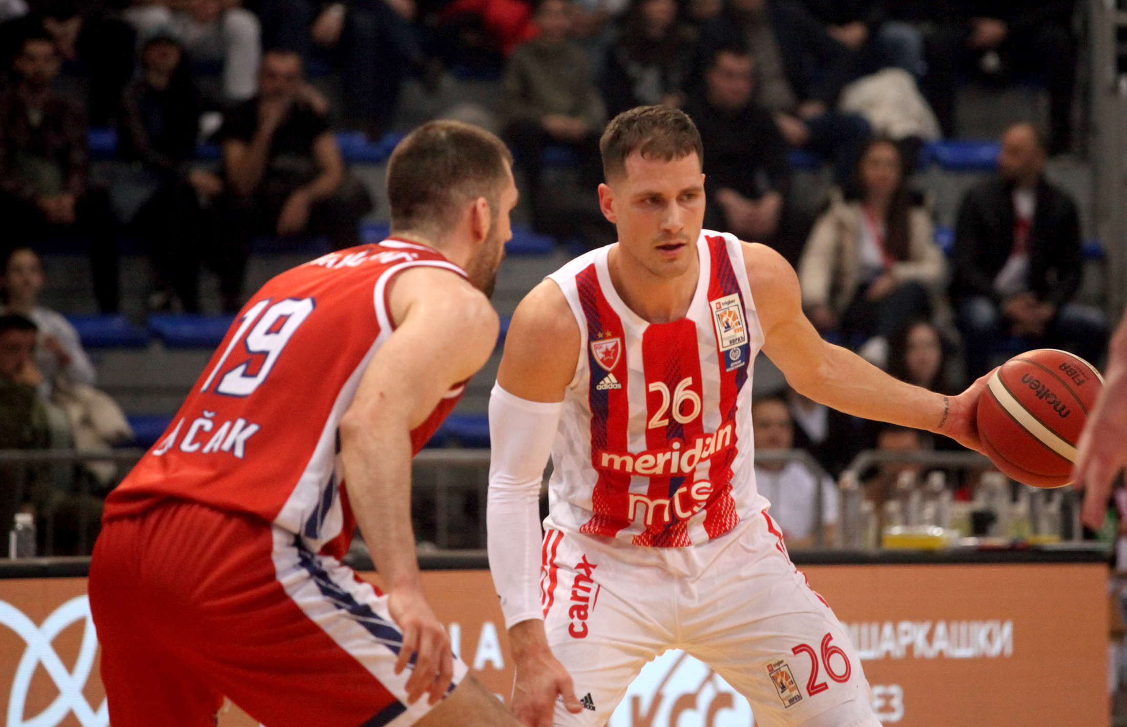 Kup Radivoja Koraca, kup Srbije, cetvrtfinale  Crvena Zvezda - Borac Cacak kosarka, Nis, Srbija 16.2.2023.  photo: Pedja Milosavljevic/STARSPORT