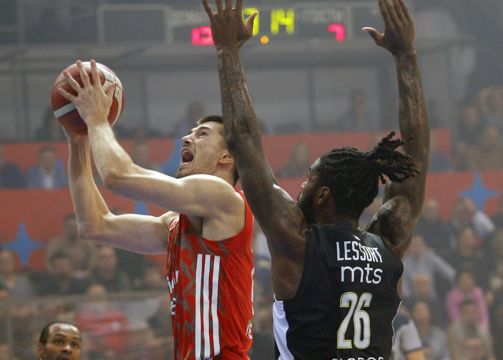 Kup Radivoja Koraca, kup Srbije, polufinale  Crvena Zvezda - Partizan kosarka, Nis, Srbija 17.2.2023.  photo: Pedja Milosavljevic/STARSPORT