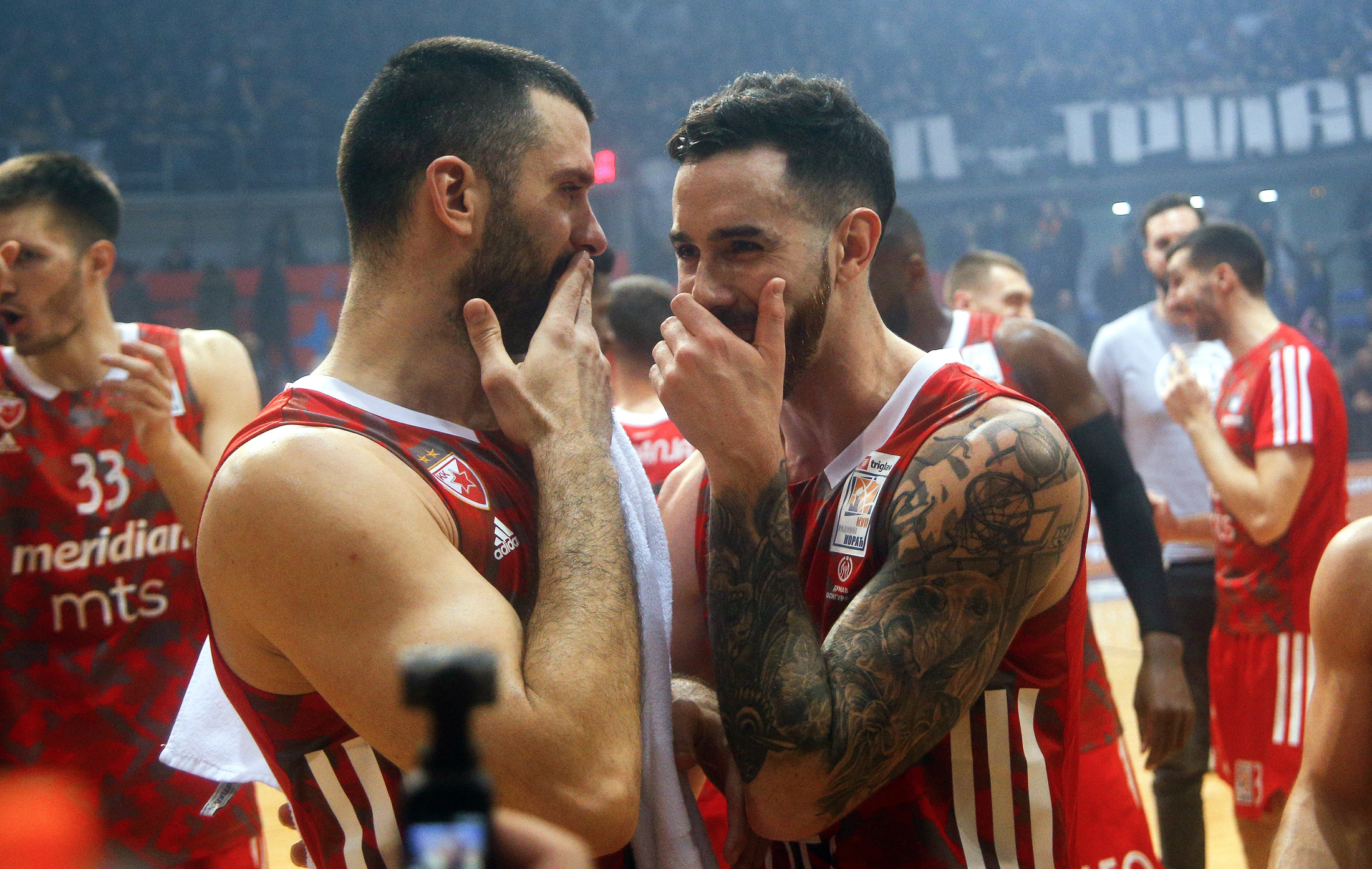 Kup Radivoja Koraca, kup Srbije, polufinale  Crvena Zvezda - Partizan kosarka, Nis, Srbija 17.2.2023.  photo: Pedja Milosavljevic/STARSPORT