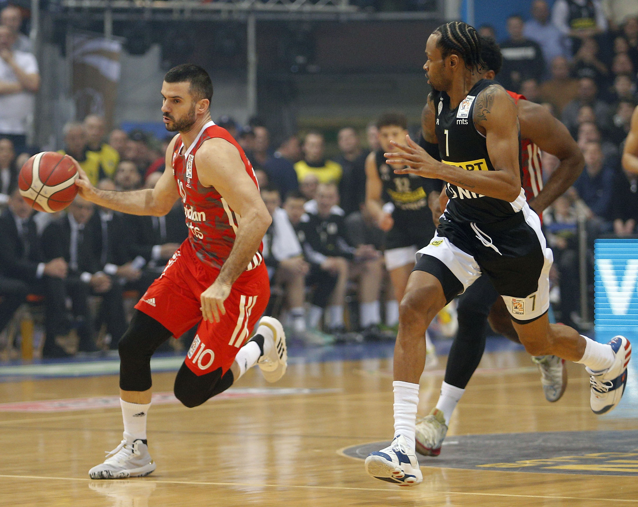 Kup Radivoja Koraca, kup Srbije, polufinale  Crvena Zvezda - Partizan kosarka, Nis, Srbija 17.2.2023.  photo: Pedja Milosavljevic/STARSPORT