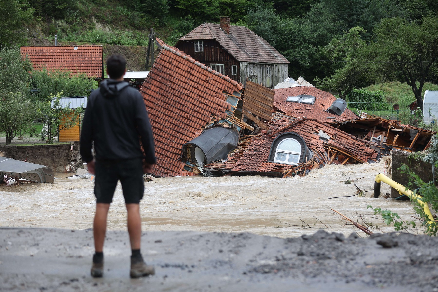 Flash floods in Slovenia