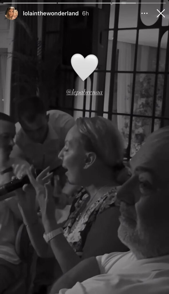 Instagram stori lepa brena