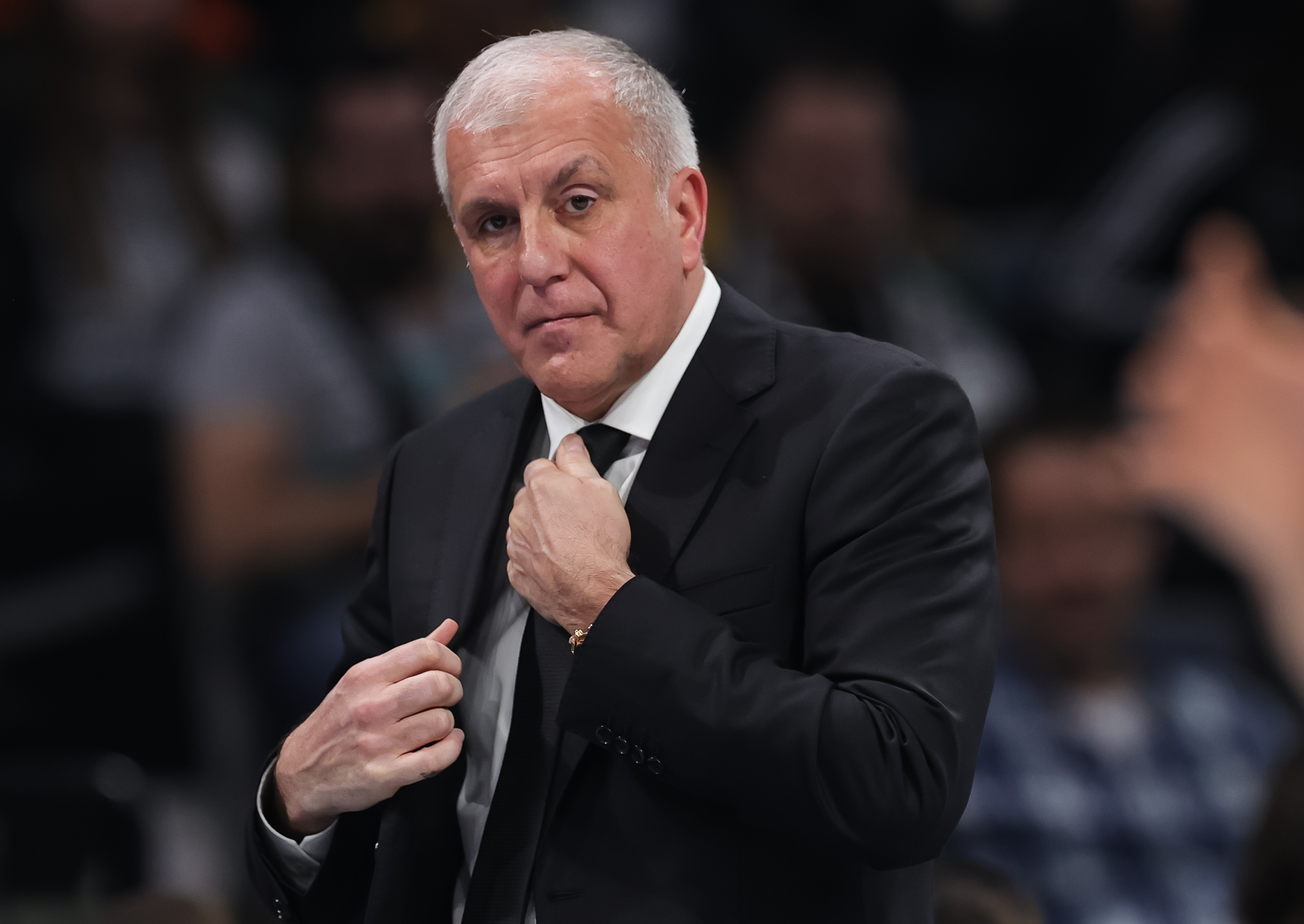 during the Aba League Season 2022-2023 match between Partizan and Zadar at Stark Arena on January 02, 2023 in Belgrade, Serbia. (Photo by Srdjan Stevanovic/Starsport.rs ©)