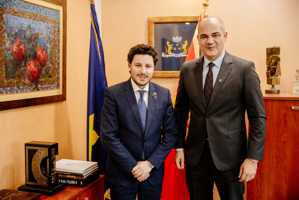 Dritan Abazović i Milo Božović Foto: Vlada Crne Gore