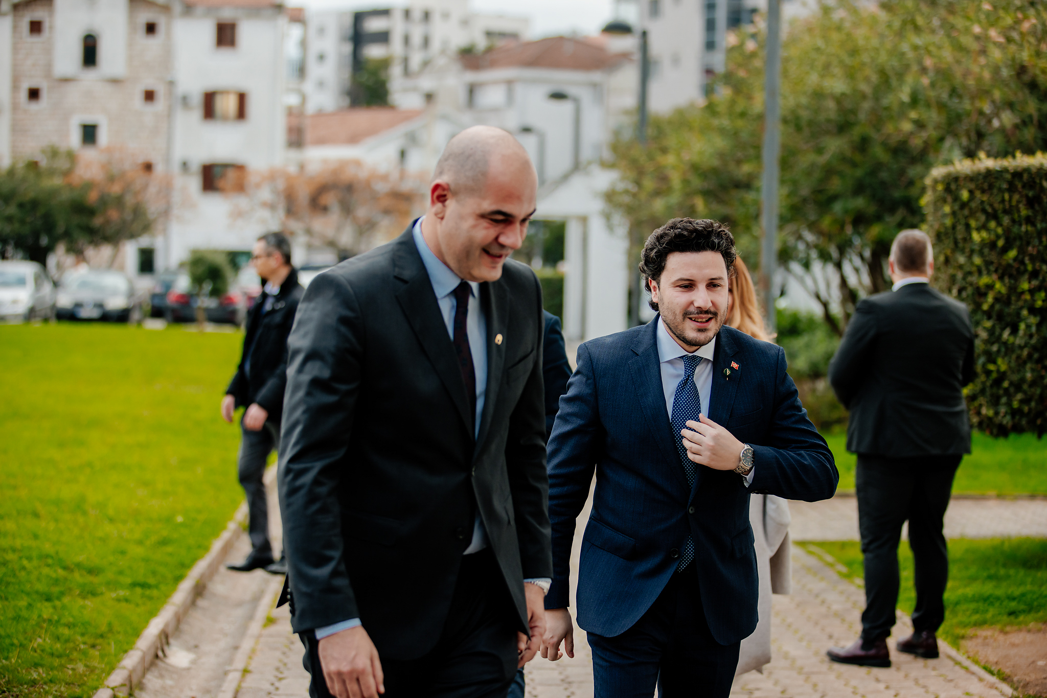 Milo Božović i Dritan Abazović Foto: Vlada Crne Gore