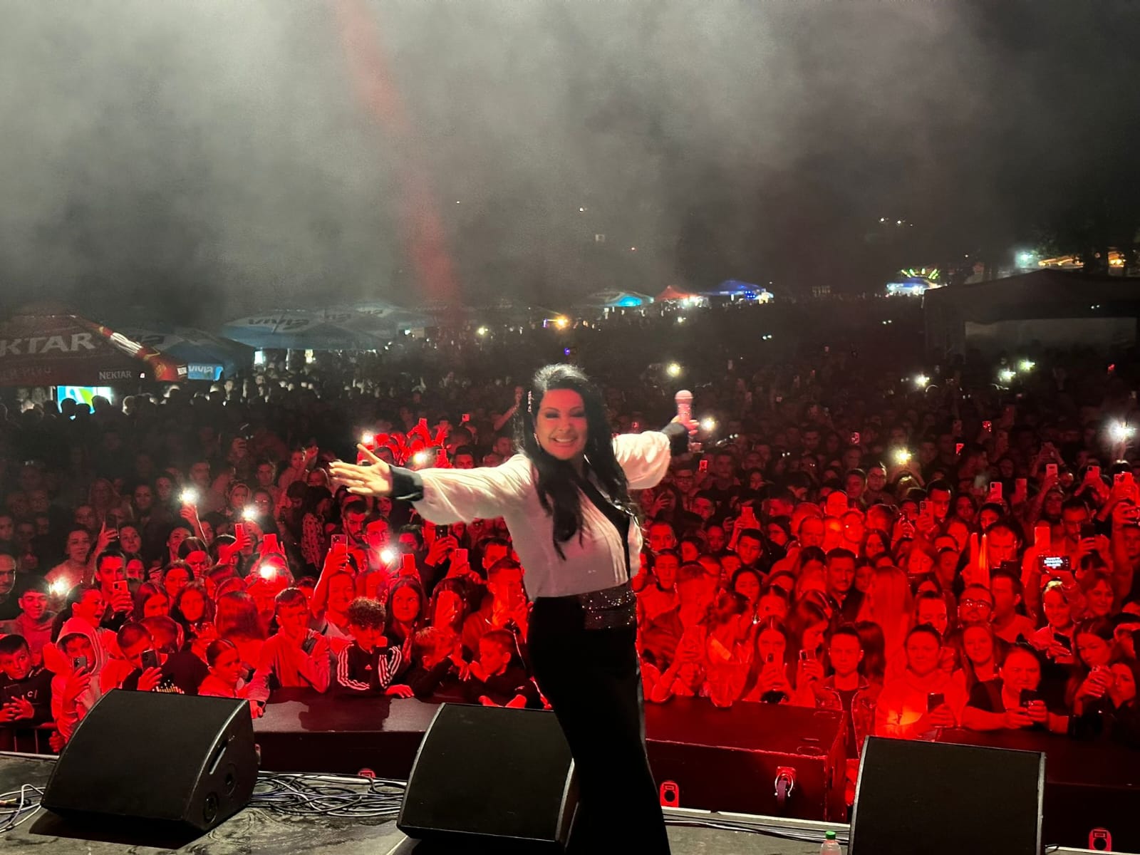 Zvornik, Dragana Mirković, koncert Foto: Dragana Mirković/Privatna arhiva
