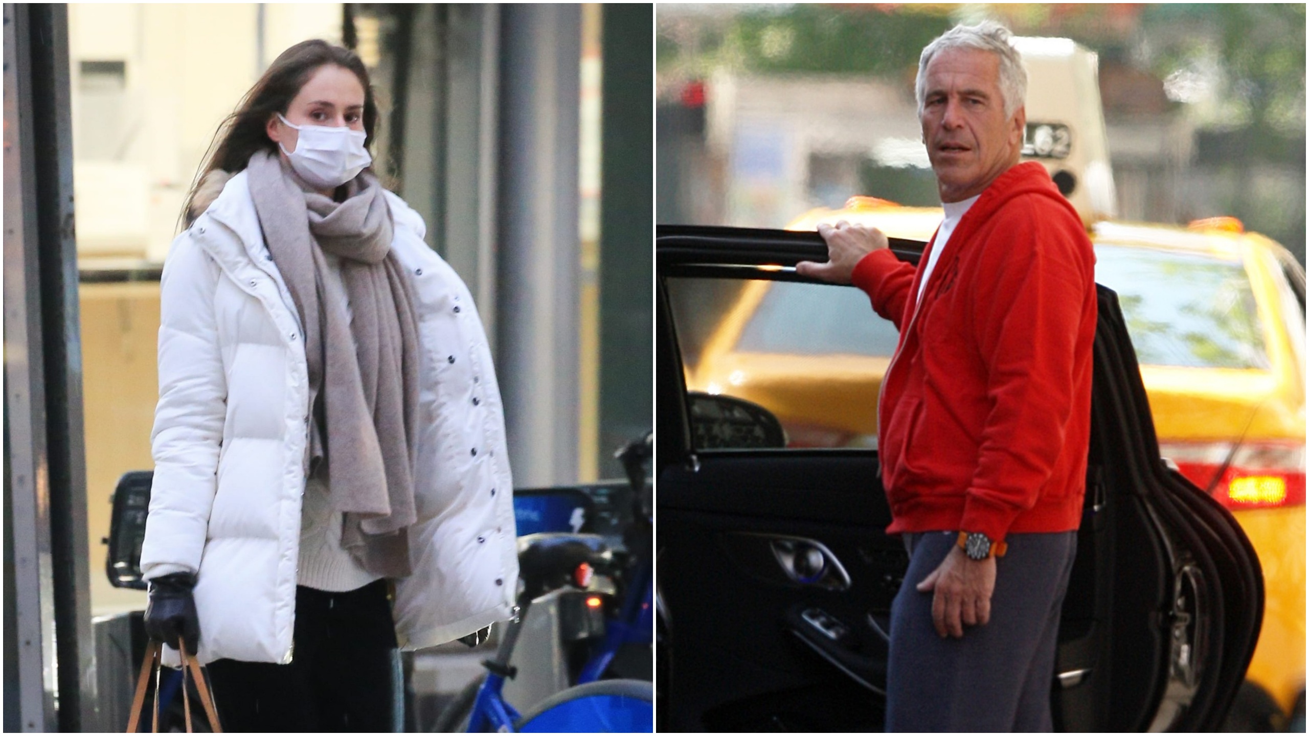 Karyna Shuliak i Jeffrey Epstein, kombo Foto: MEGA / The Mega Agency / Brian Flannery, PacificCoastNews / Pacific coast news / Profimedia