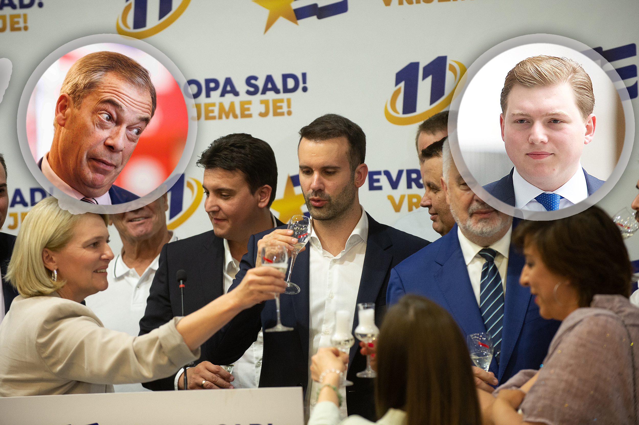 Addressing the media by Milojko Spajic, president of the Europe Now Movement, after the preliminary results of the extraordinary parliamentary elections.