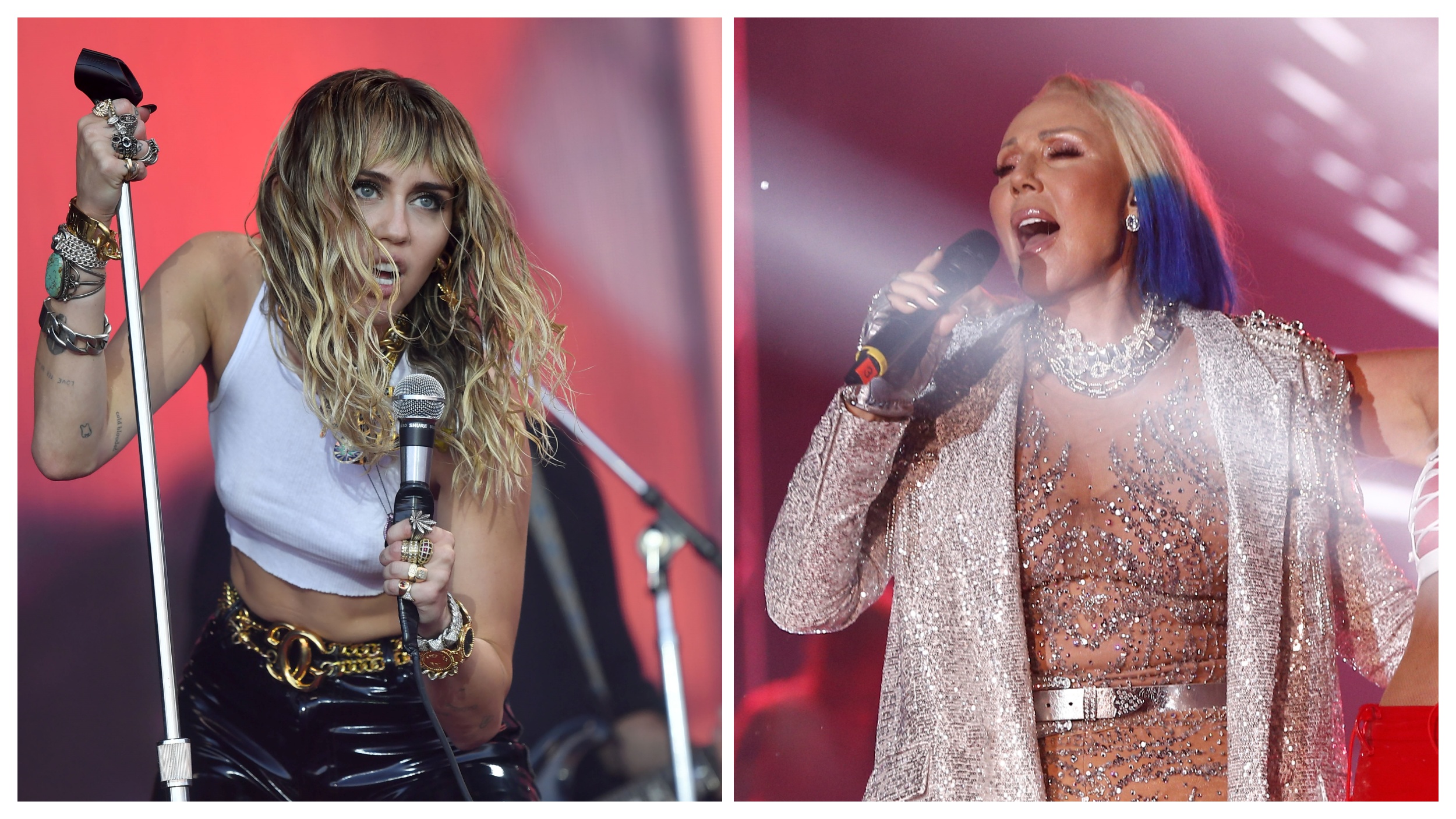 Kombo za kaver Lepa Brena i Majli Sajrus