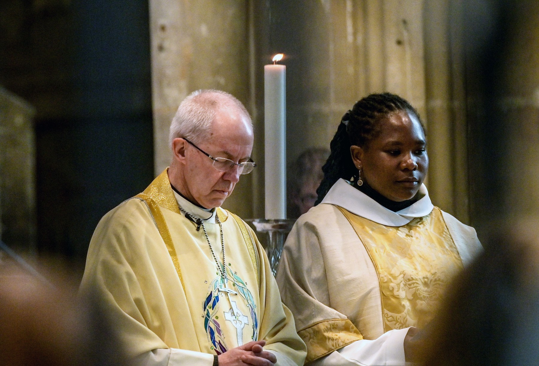 Easter Service at Canterbury Cathedral, UK - 09 Apr 2023