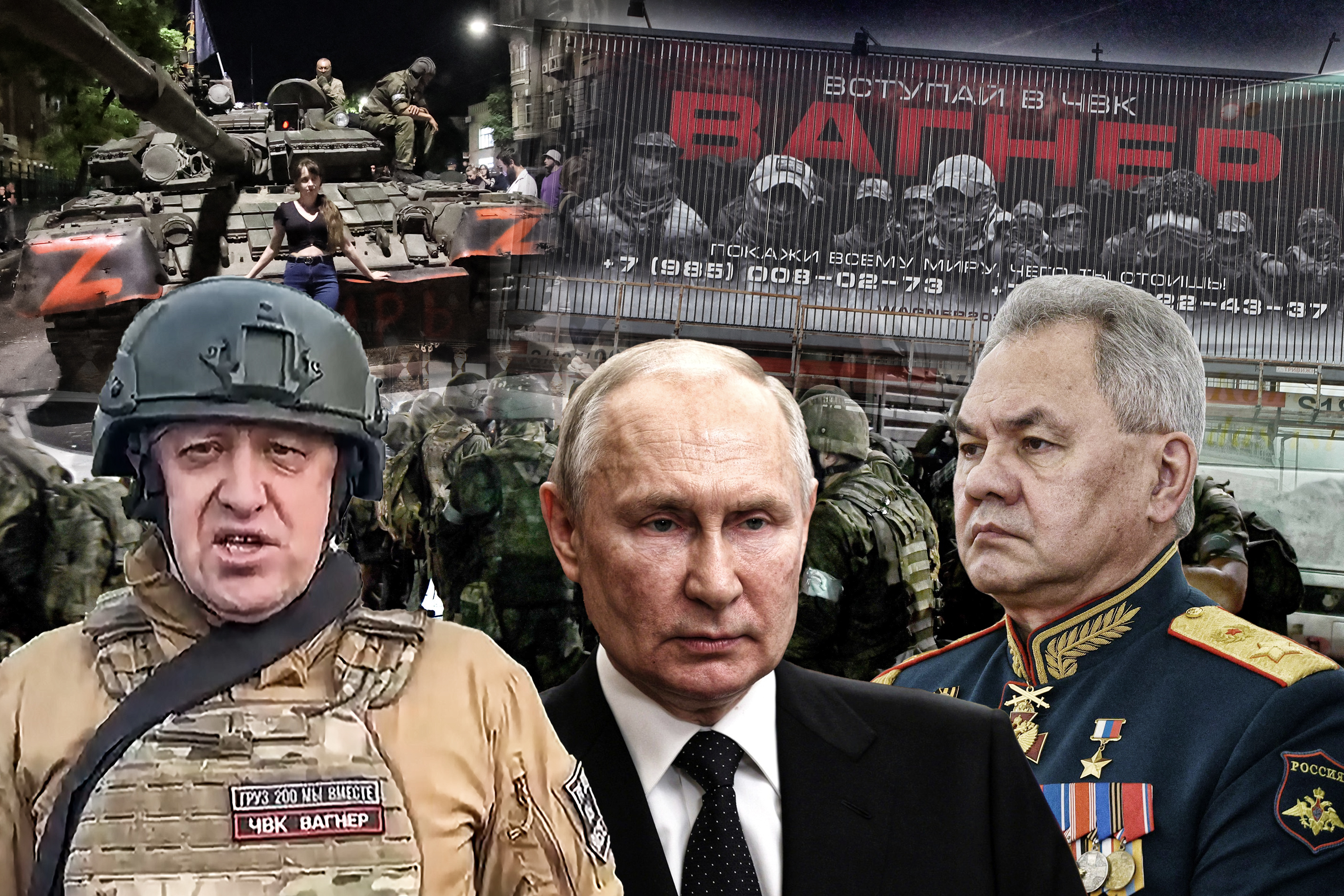 Wagner Group return to their base