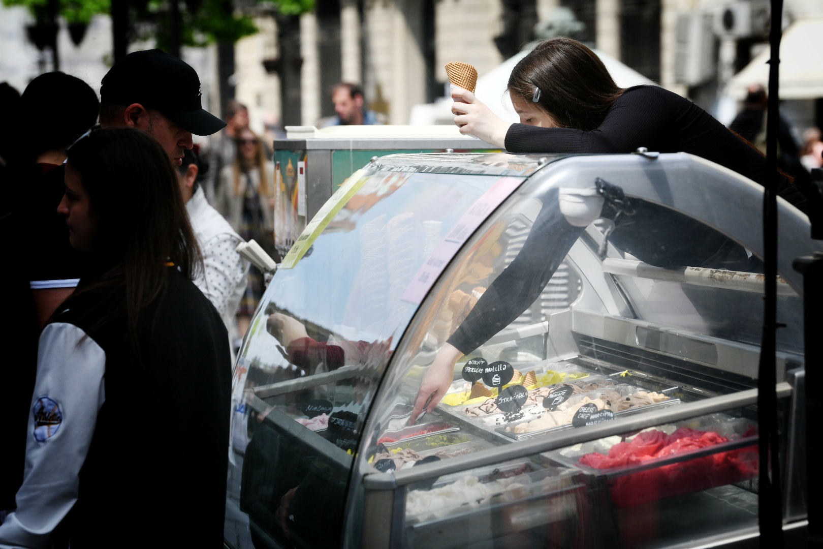 Beograd, 30.04.2023. Praznik, praznično raspoloženje, grad,  Prvi maj, vikend, vreme, sladoled Foto: Vesna Lalić/Nova.rs