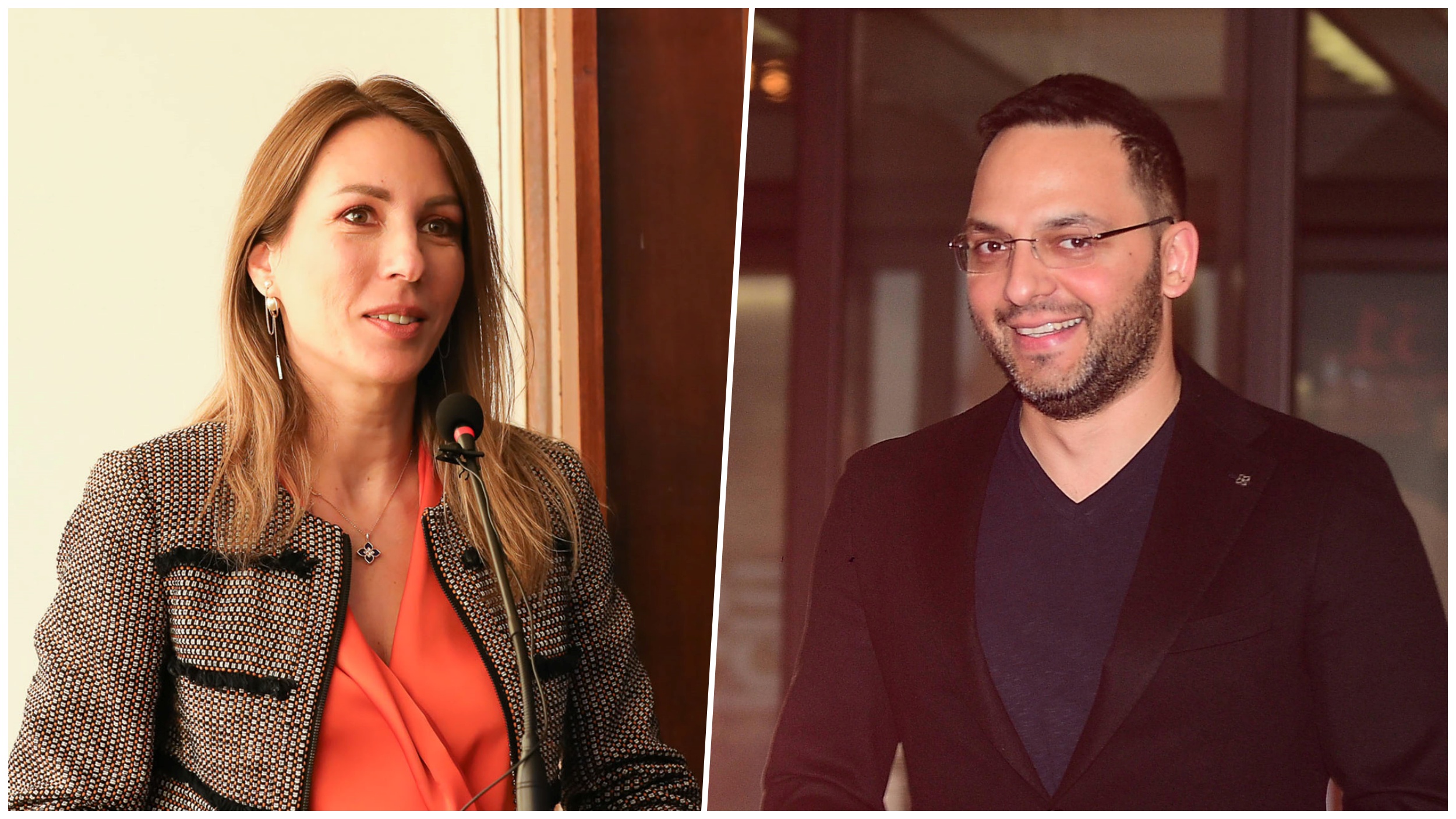 kombo ministarka Dubravka Đedović, kompozitor Damir Handanović