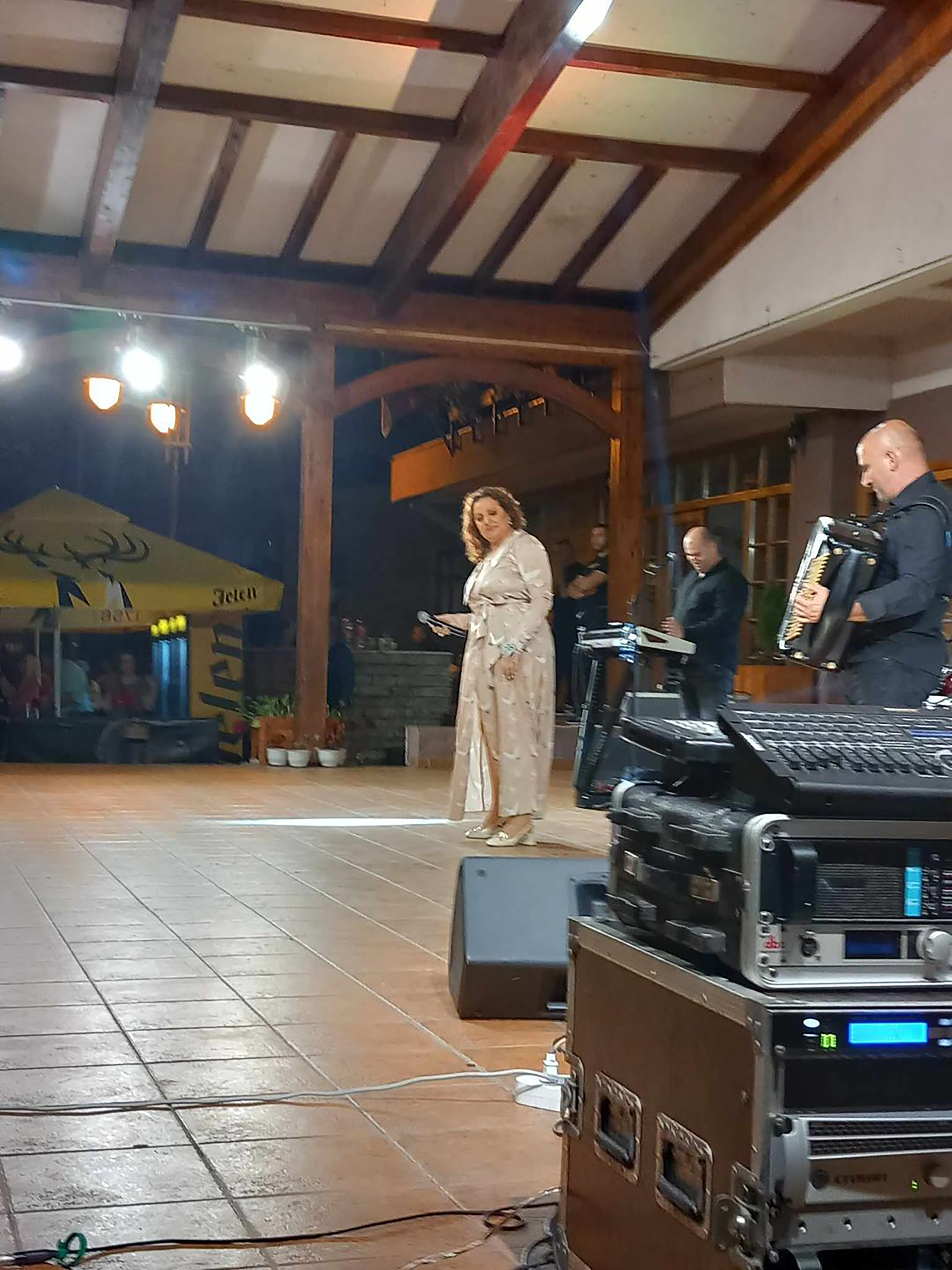 Ana Bekuta oduševila publiku u Guči! Foto: Privatna arhiva 
Poslala Lara