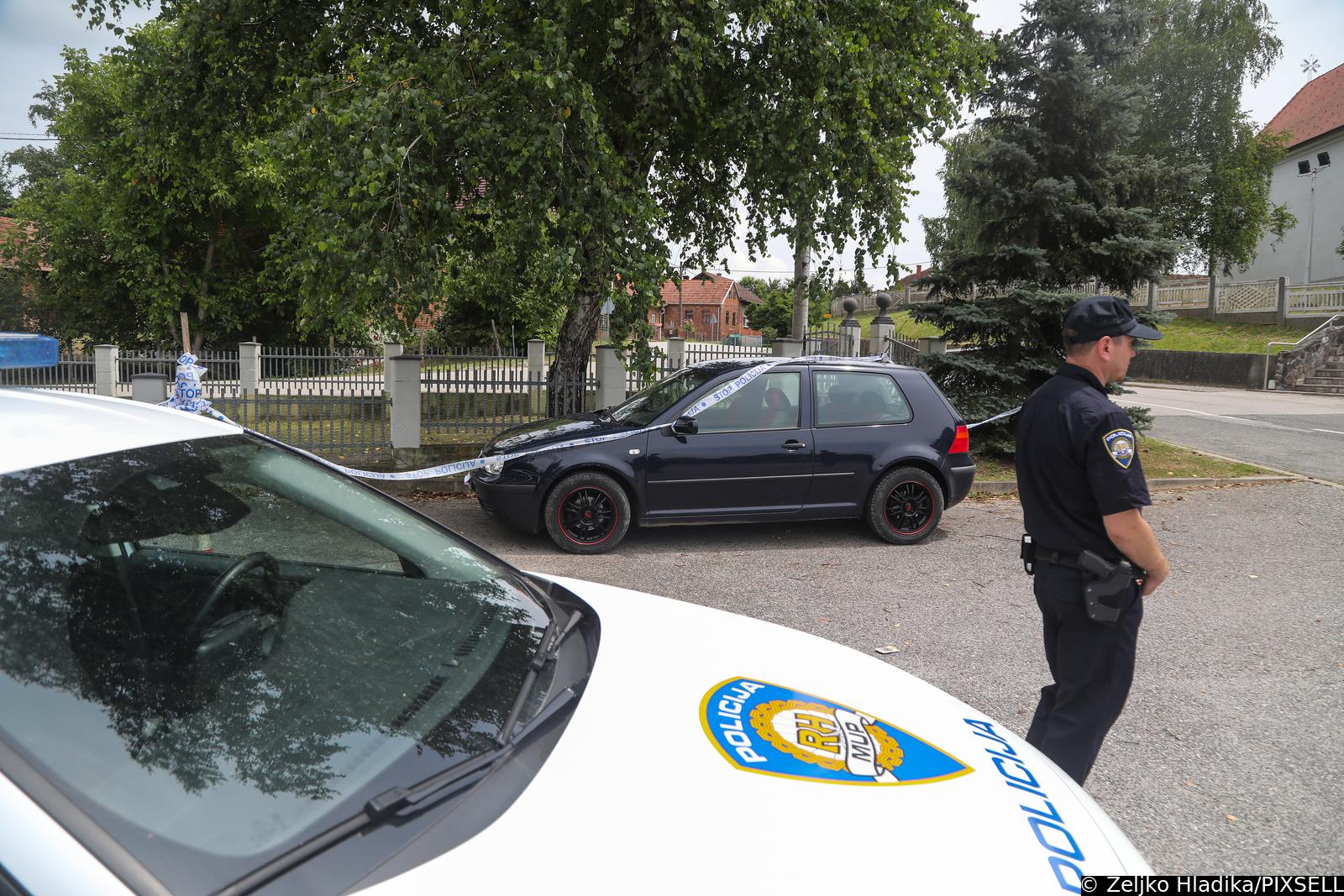 01.07.2023., Bisag - U Bisagu muskarac je usao oko ponoci u stan te aktivirao rucnu bombu i ubio bivsu partnerku i sebe. Photo: Zeljko Hladika/PIXSELL