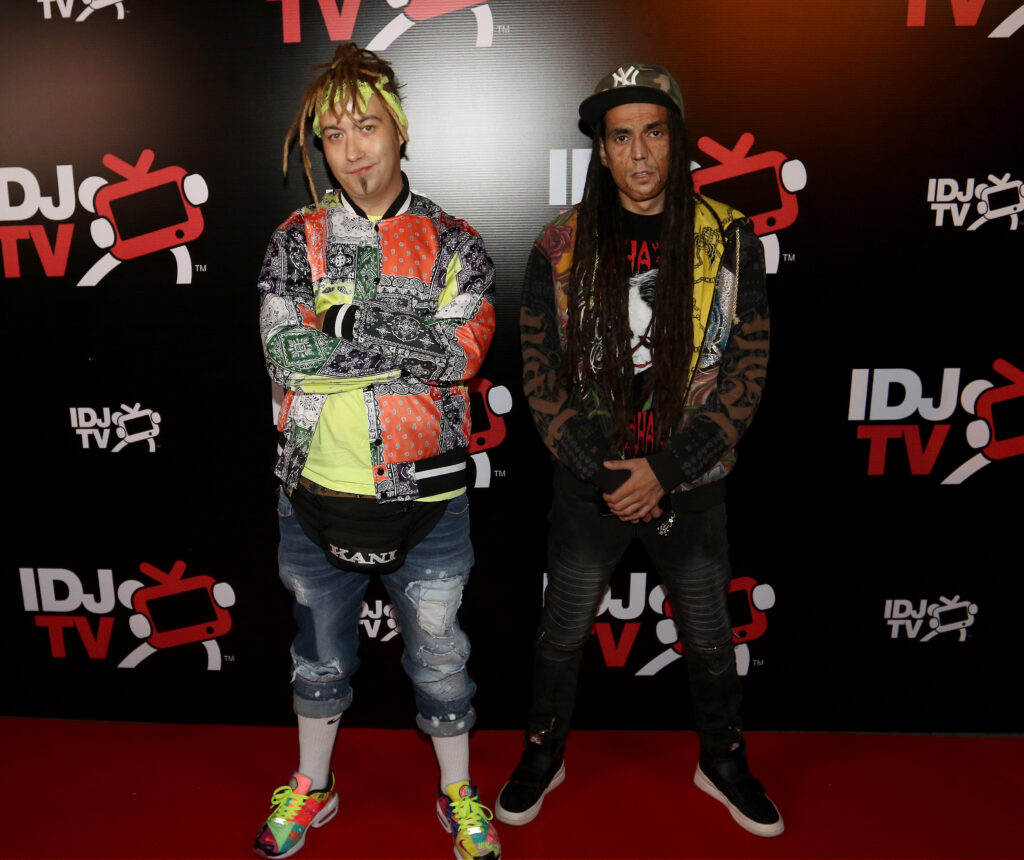 24, October, 2019, Belgrade -  IDJ TV's 3rd birthday party.  Stefan Djuric Rasta and Alen Sakic. Photo: Antonio Ahel/ATAImages.
24, oktobar, 2019, beograd - Zurka povodom 3. rodjendana muzicke televizije IDJ TV. Foto: Antonio Ahel/ATAImages.