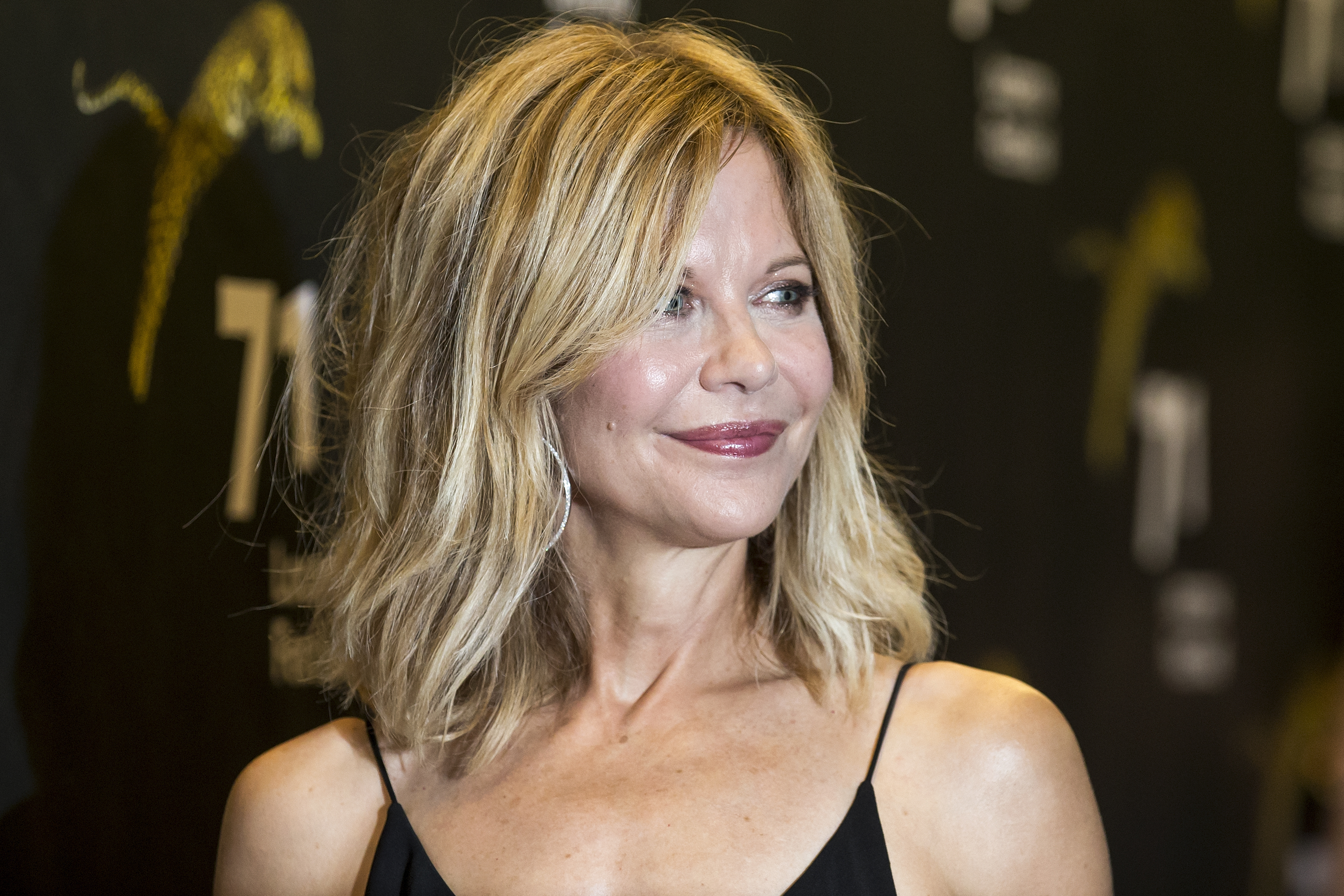 epa06926189 US actress Meg Ryan poses on the red carpet during the 71st Locarno International Film Festival, in Locarno, Switzerland, 03 August 2018. The Festival del film Locarno 2018 runs from 01 to 11 August.  EPA-EFE/ALEXANDRA WEY