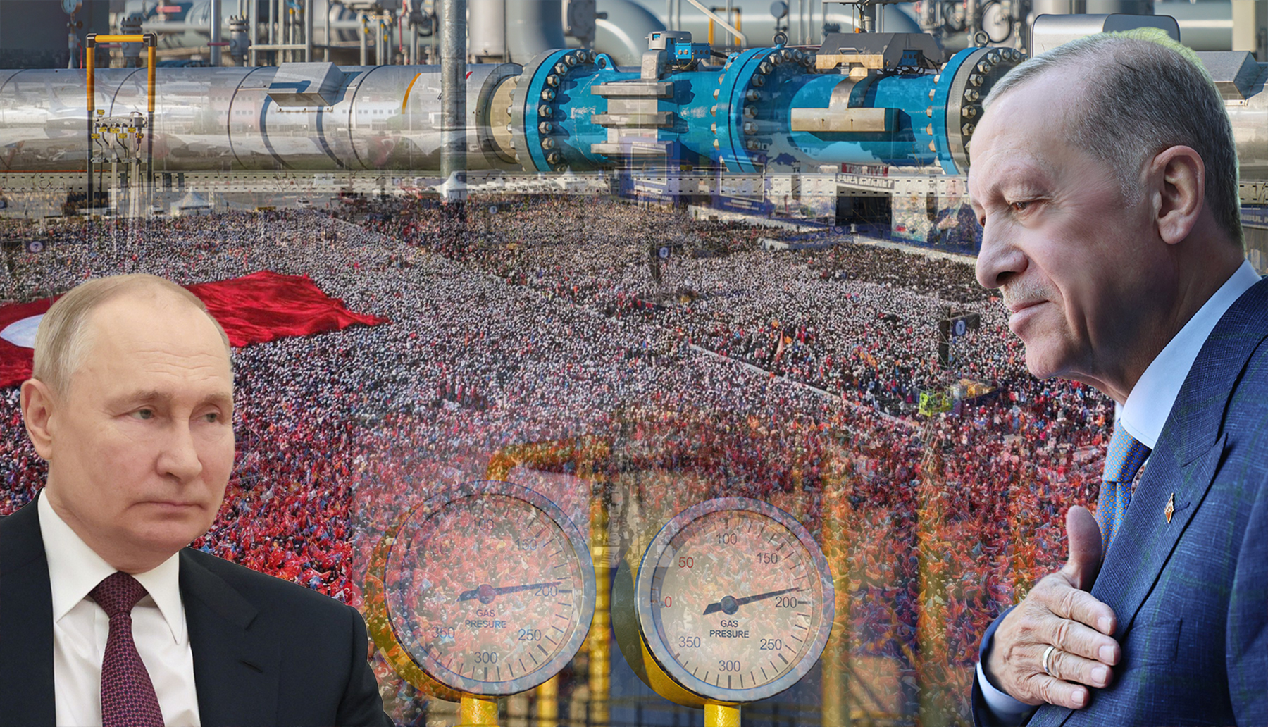 Turkey's President Recep Tayyip Erdogan speaks to supporters at a rally while campaigning for the presidential election, Istanbul, Turkey - 07 May 2023