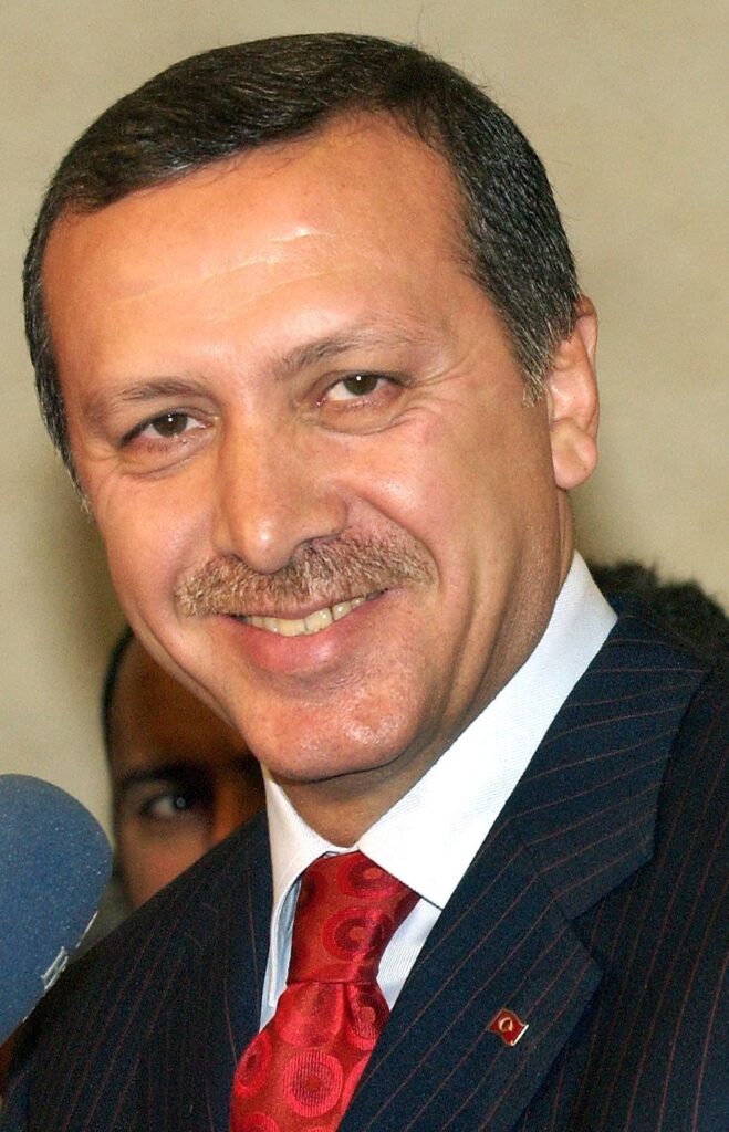 Turkish Prime Minister Recep Tayyip Erdogan pictured in Berlin, 3 September 2003.,Image: 677986078, License: Rights-managed, Restrictions: , Model Release: no, Credit line: A3116 Tim Brakemeier / DPA / Profimedia
