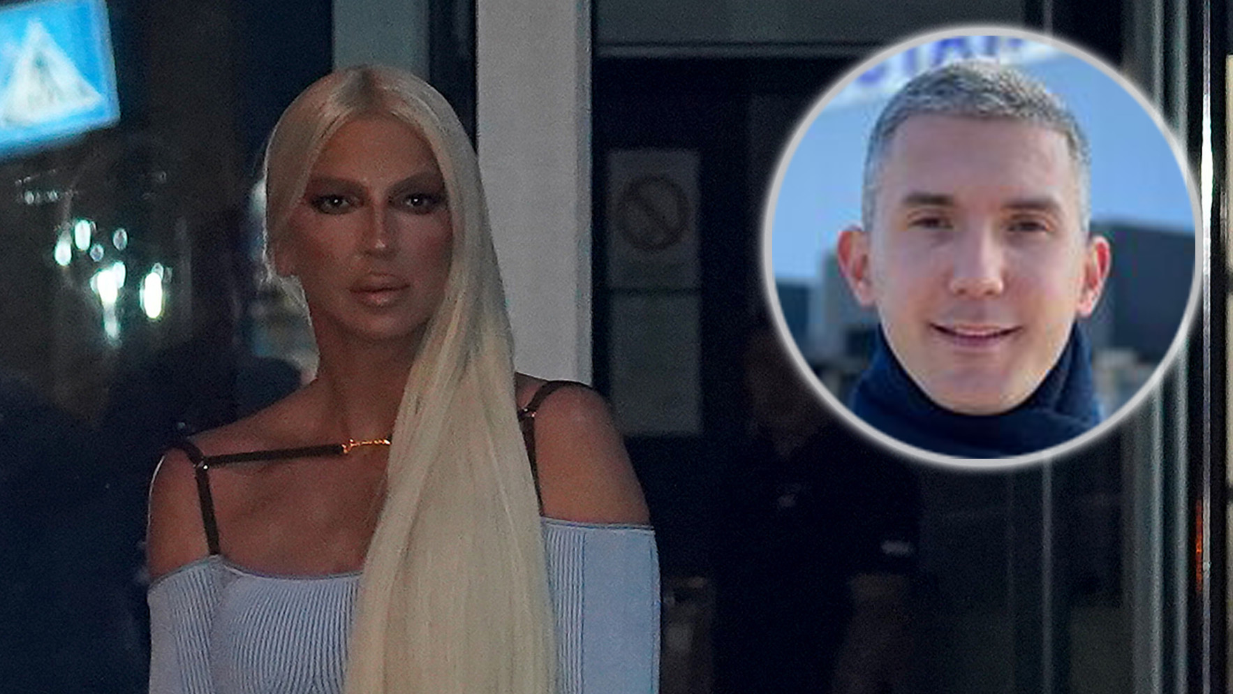 Jelena Karleusa enters the Pink television building where she will be a guest on the Hit Tweet show.Jelena Karleusa ulazi u zgradu televizije Pink gde ce gostovati u emisiji Hit Tvit.