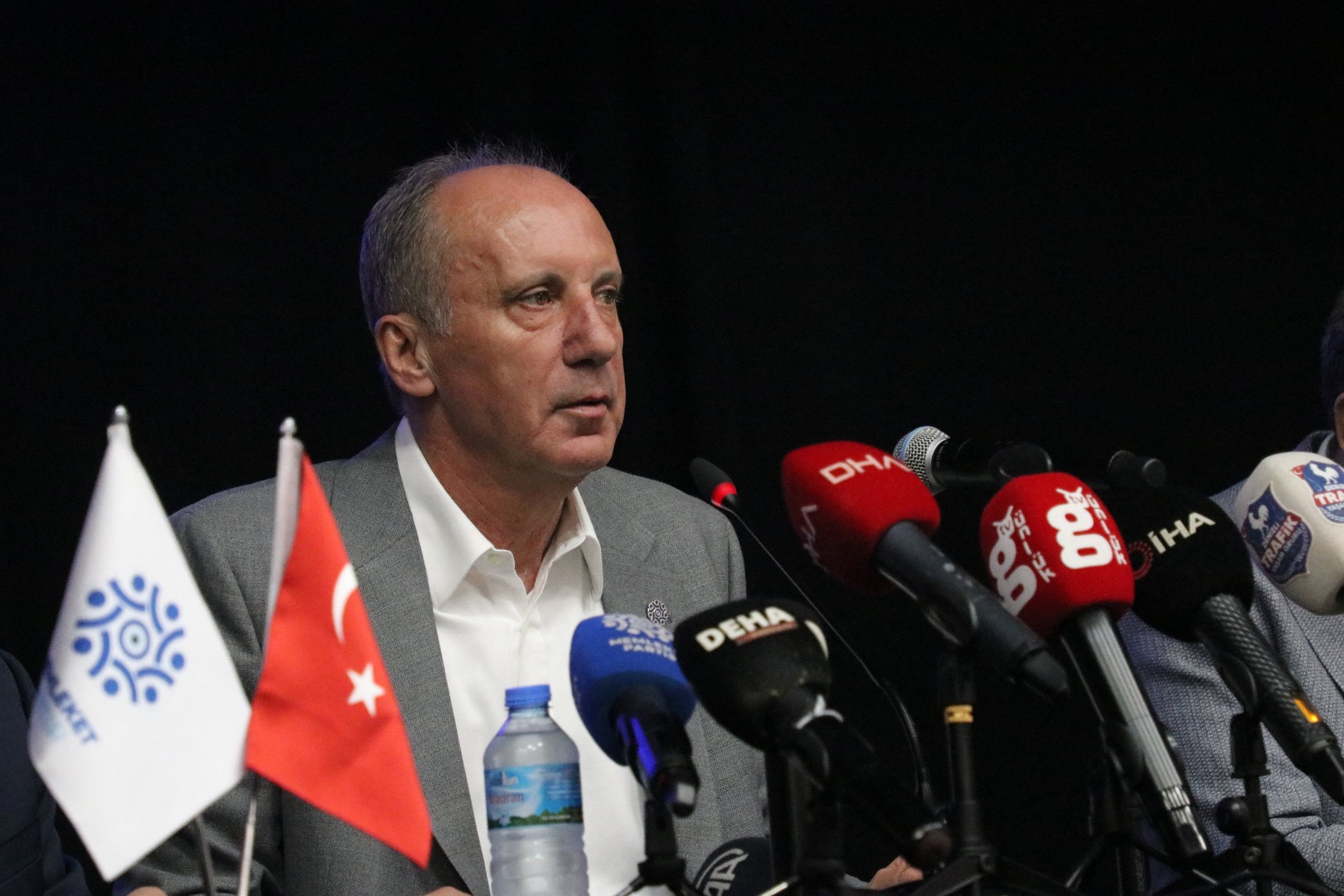 Turkish Presidential candidate Muharrem Ince holds election campaign in Denizli