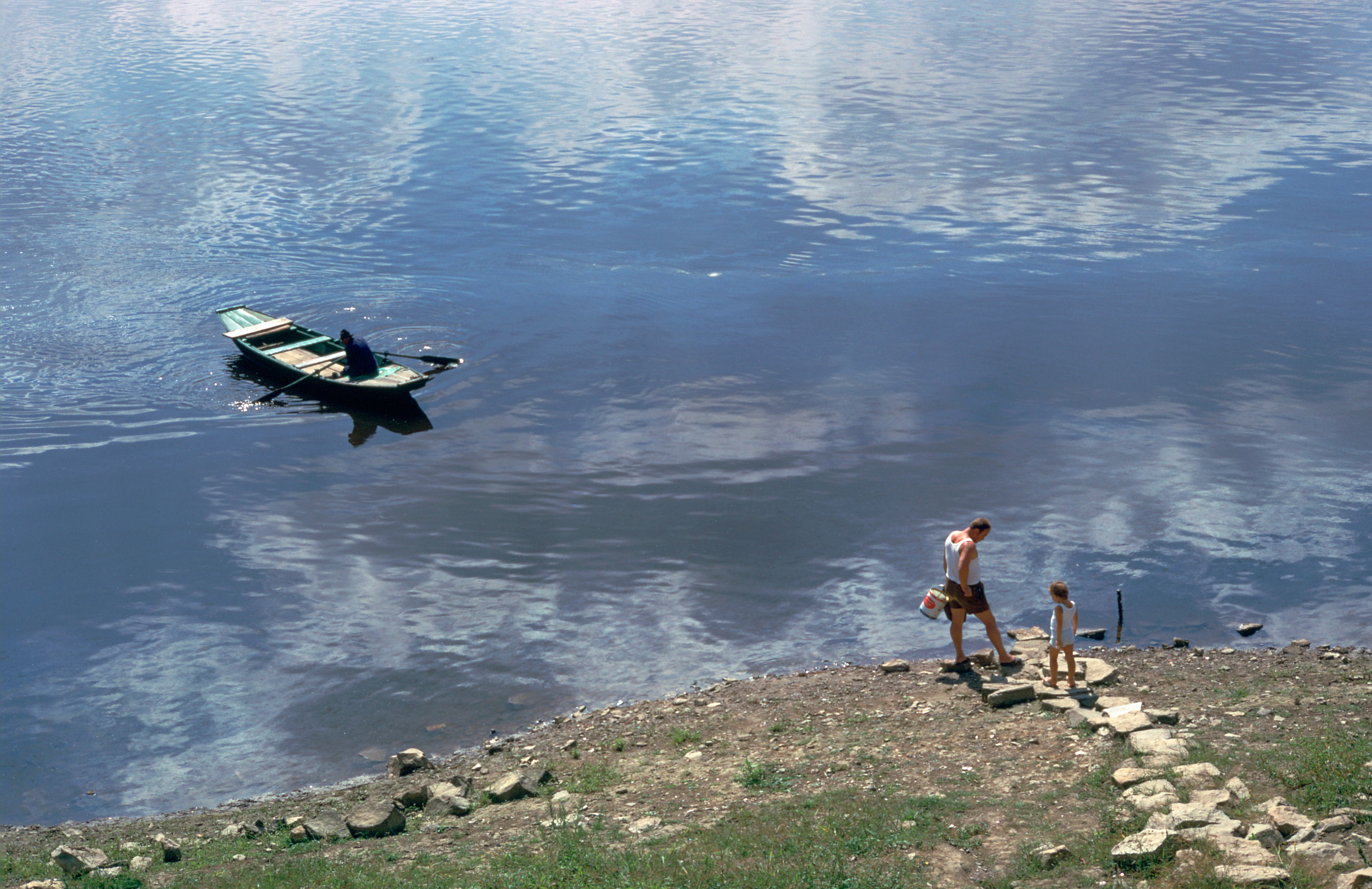 Ferry in Yugoslavia, at Slavonsky Brod.,Image: 262500403, License: Rights-managed, Restrictions: , Model Release: no, Credit line: CM Dixon / Heritage Images / Profimedia