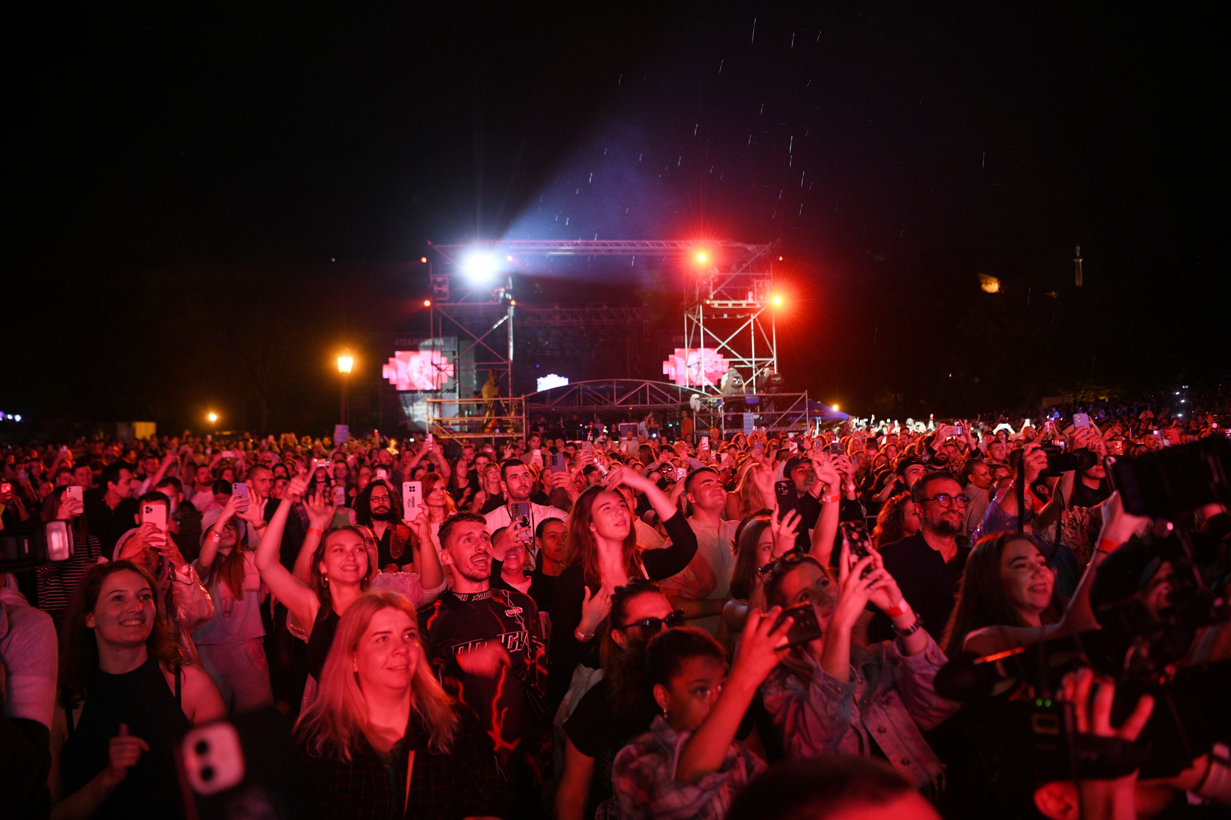 Beograd, 02.06.2023. Kalemegdan donji grad, Red Bull SoundClash, Lepa Brena vs. senidah koncert Foto: Filip Krainčanić/Nova.rs