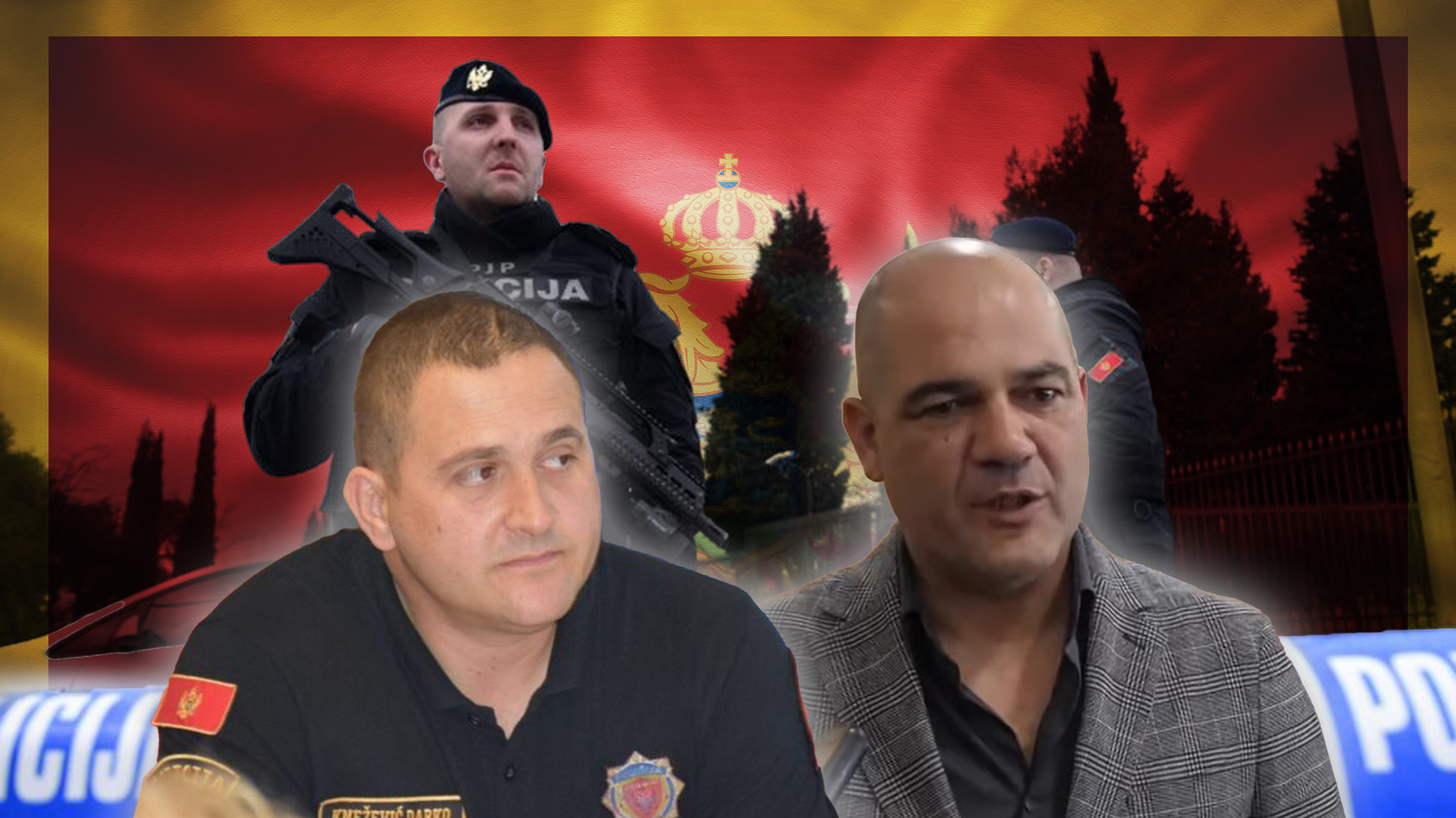 Načelnik Odeljenja bezbednosti policije Darko Knežević, Policija,Crna Gora, Milo Božović