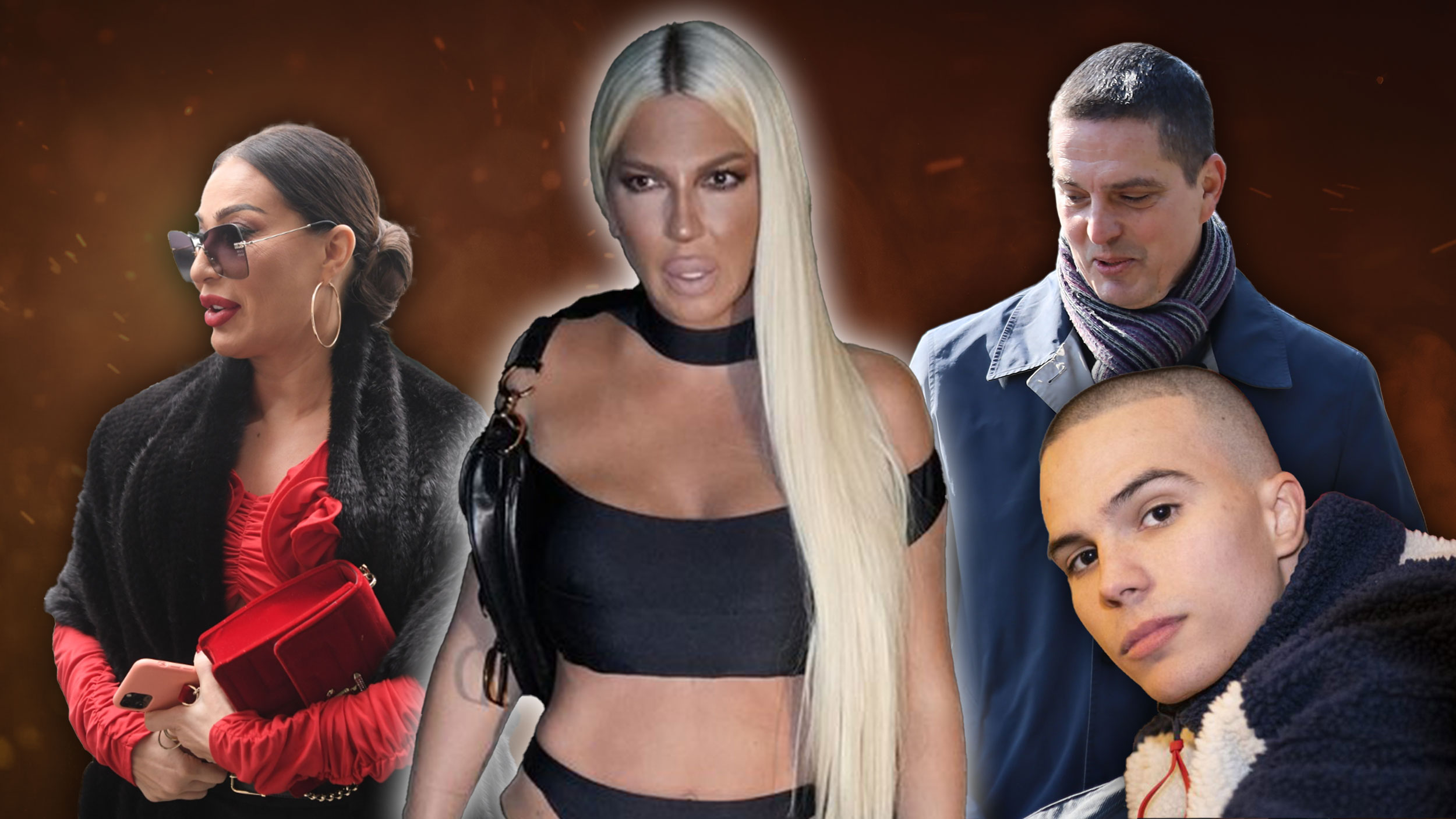 Ceca Ražnatović, Jelena Karleuša, Vojaž, Milan Veruović