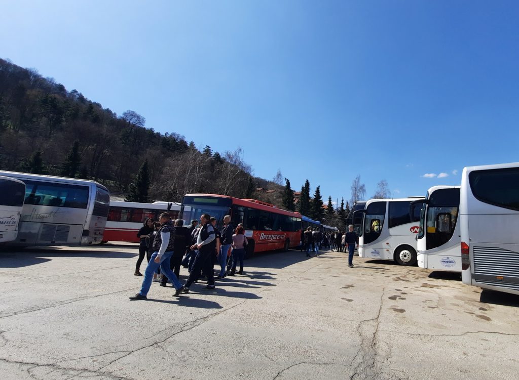 Užice, 26.03.2022. Miting SNS, Srpska napredna stranka miting