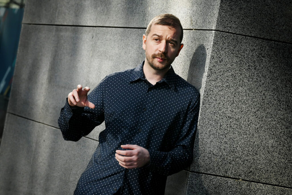 22.02.2023. Stevan Dojčinović  glavni i odgovorni urednik KRIK-a. Foto: Vesna Lalić/Nova.rs