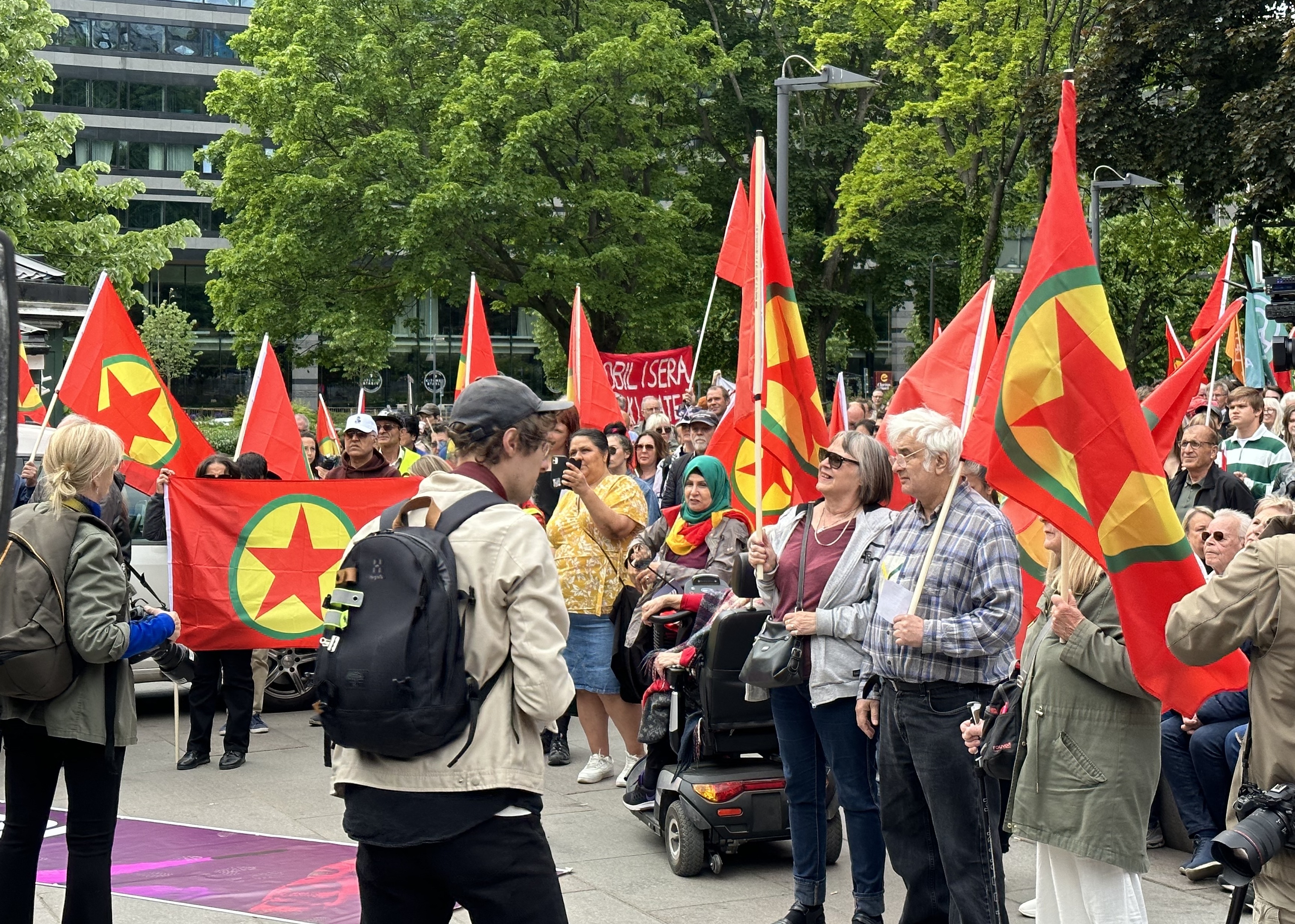 Stokholm protest, Protest in Sweden's Stockholm