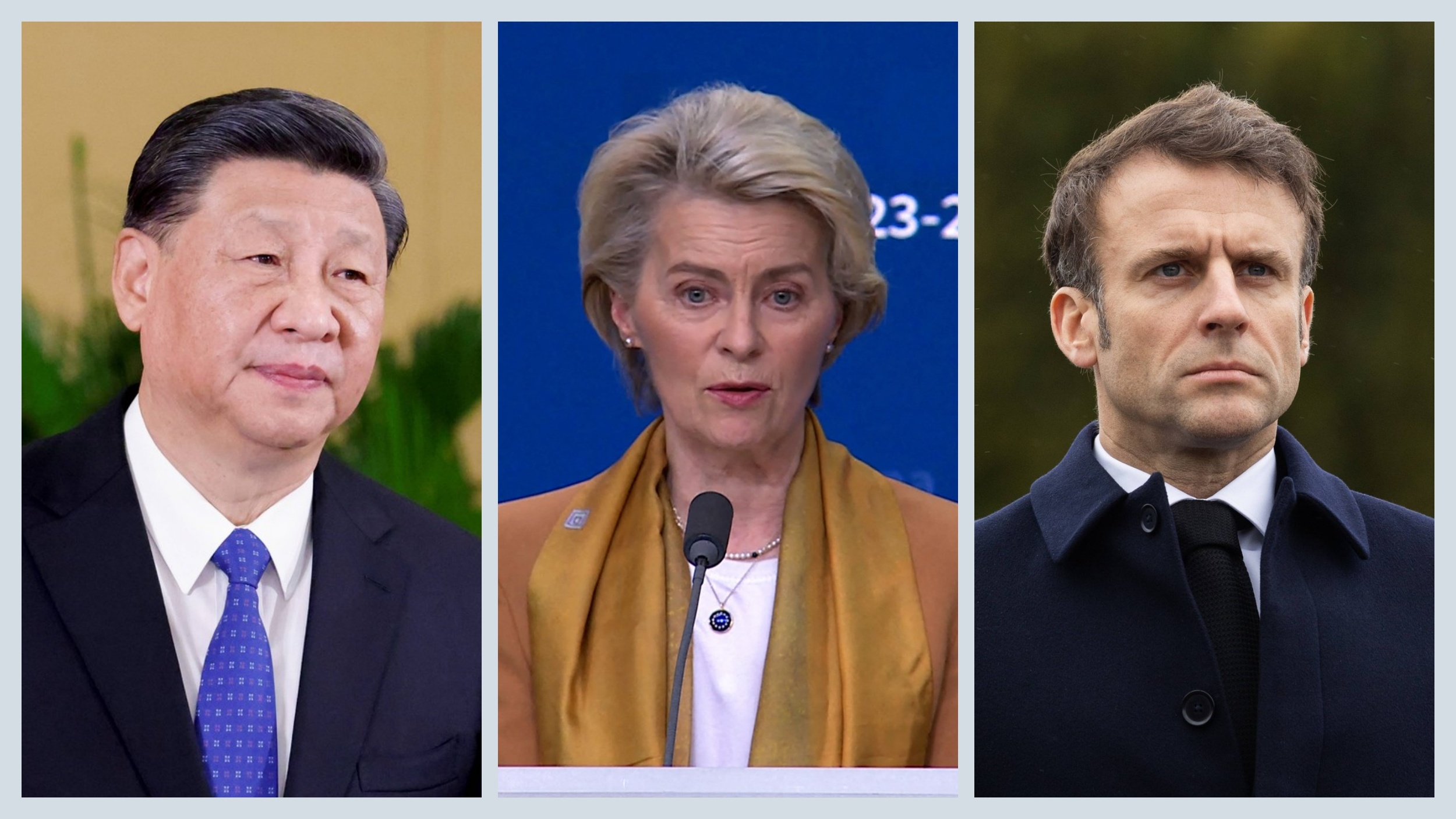 kombo ursula fon der lajen, makron i si?