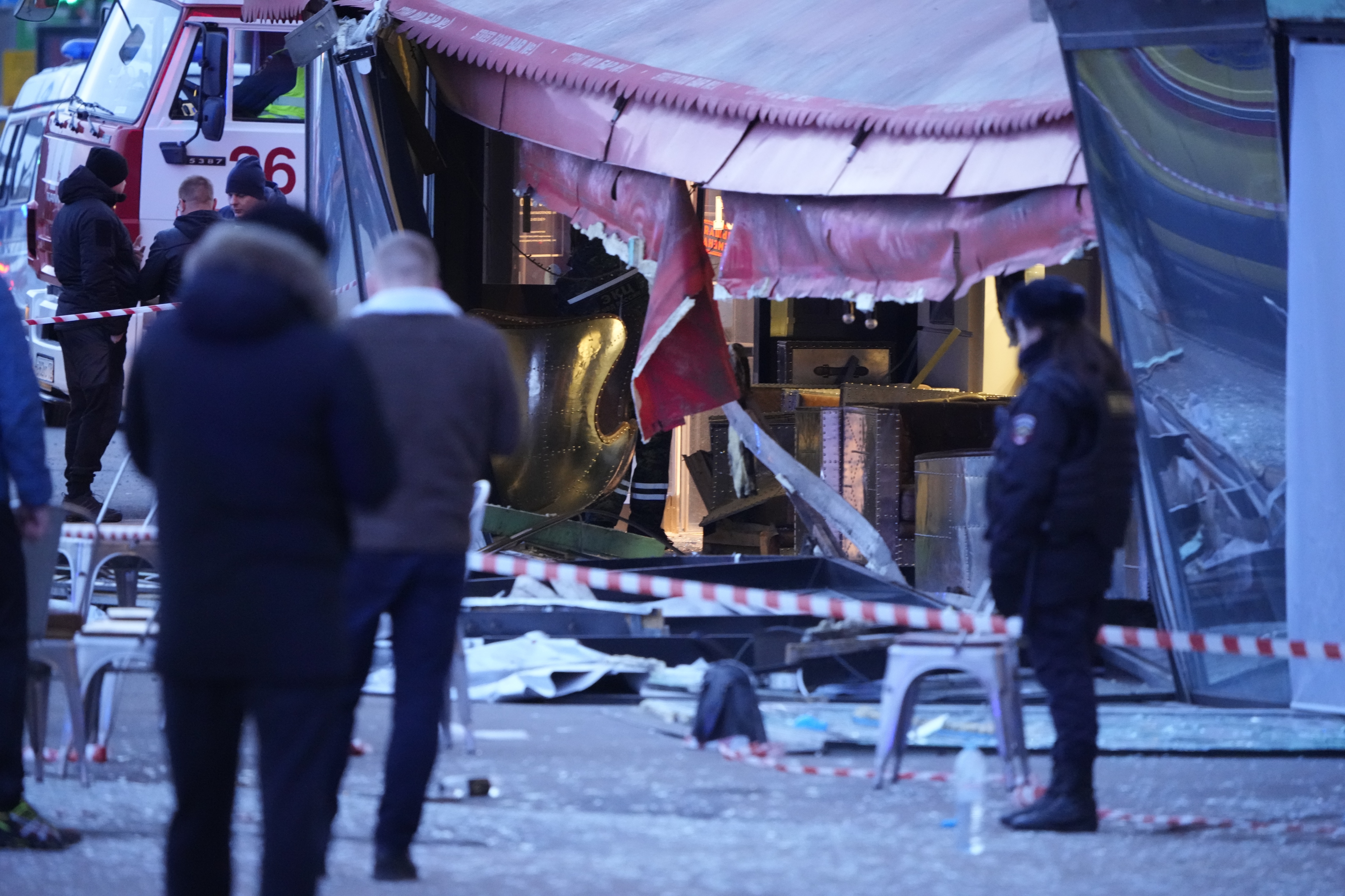 Russia Cafe Explosion