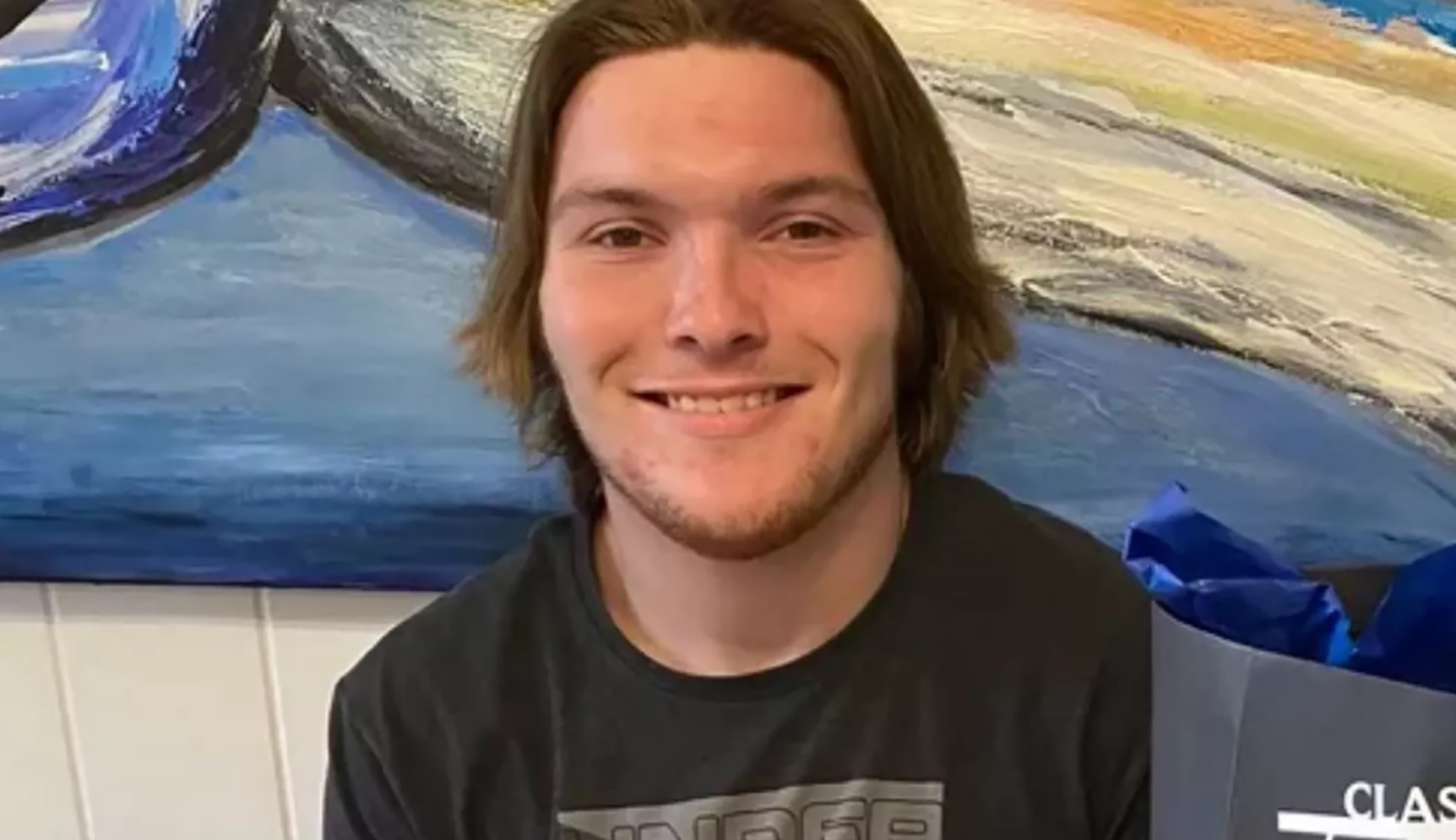 Trent Lehrkamp, 19, was allegedly attacked at a house party at Saint Simon's Island off the coast of Georgia