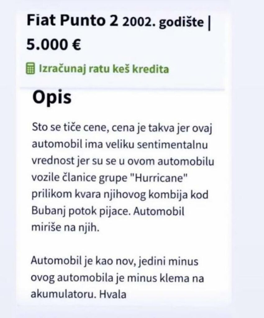 Hurricane Fiat Punto 2