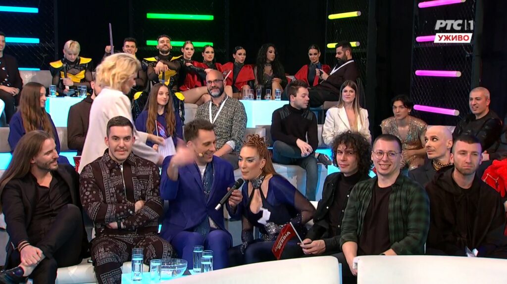 Green room, Grin rum, Pesma za Evroviziju, repovanje, Ivona