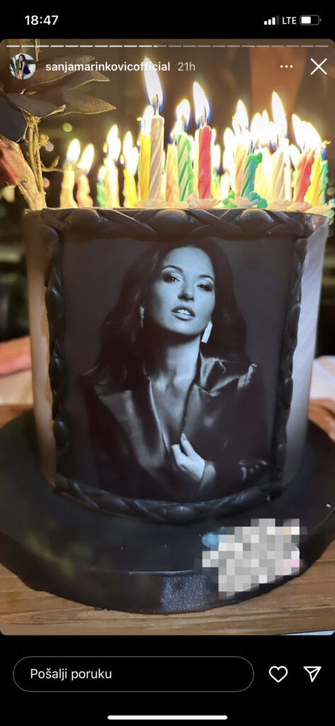 Sanja Marinković Foto: Instagram/sanjamarinkovicofficial