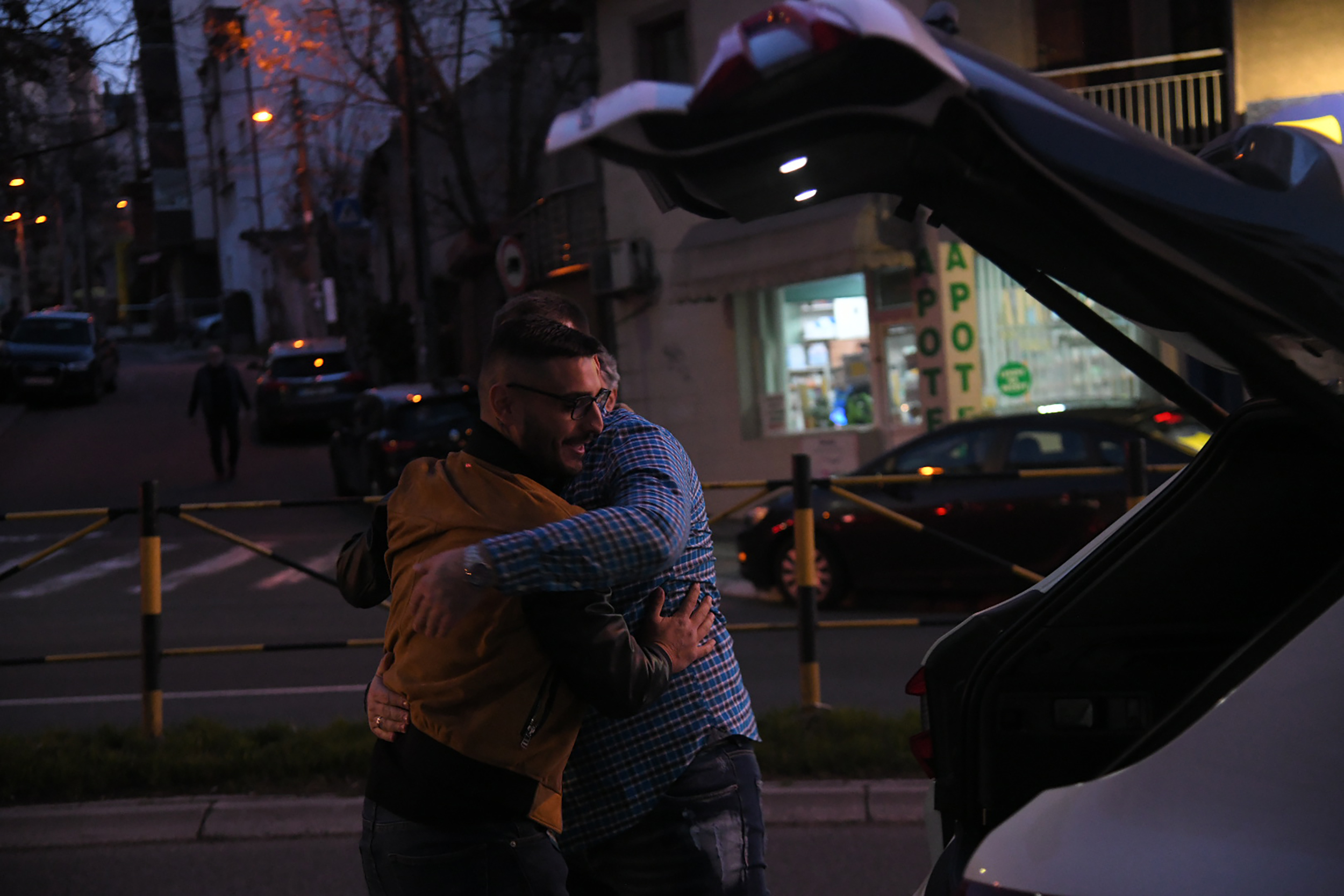 Beograd 16.03.2023. Jelena (ex Karagic) i Sloba Vasić su otvorili Stomatoloski i estetsku klinika Dr Happy  Darko Lazić