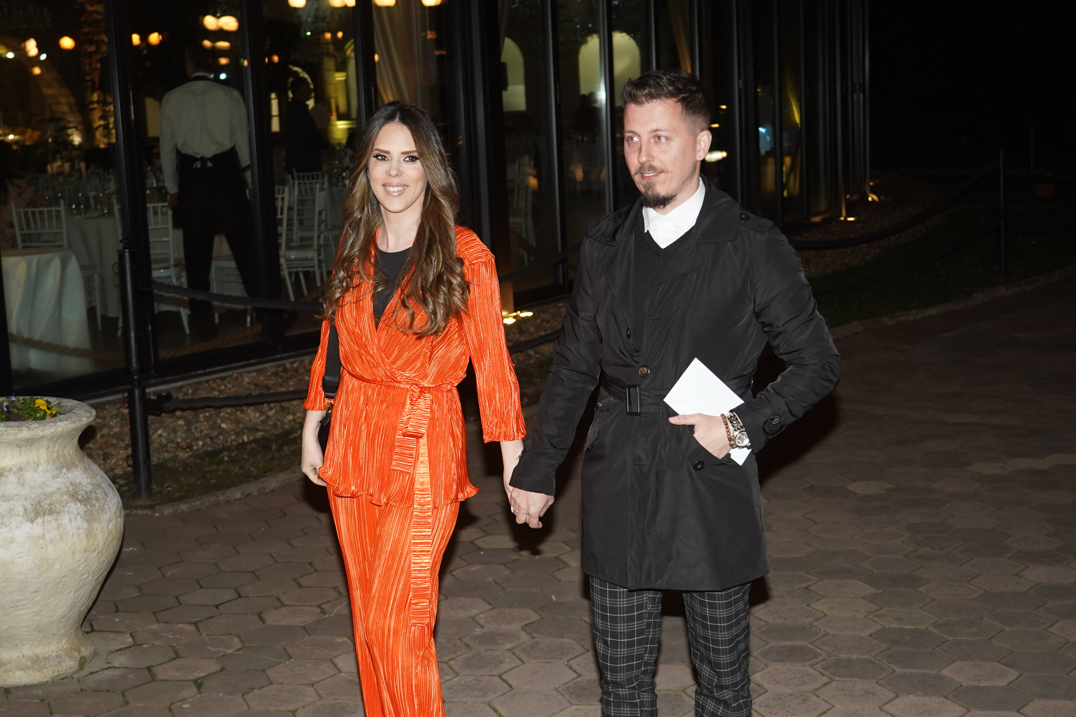 Singer Ana Sevic and her husband Daniel Novakovic organized the celebration of their son Simeon's 1st birthday at the Topiderac restaurant.