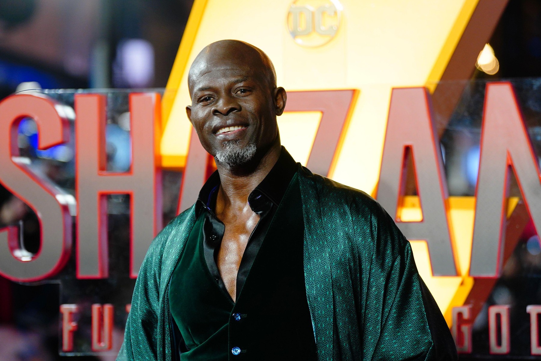 Djimon Hounsou attending a special screening for Shazam! Fury of the Gods, at Cineworld Leicester Square in London. Picture date: Tuesday March 7, 2023.