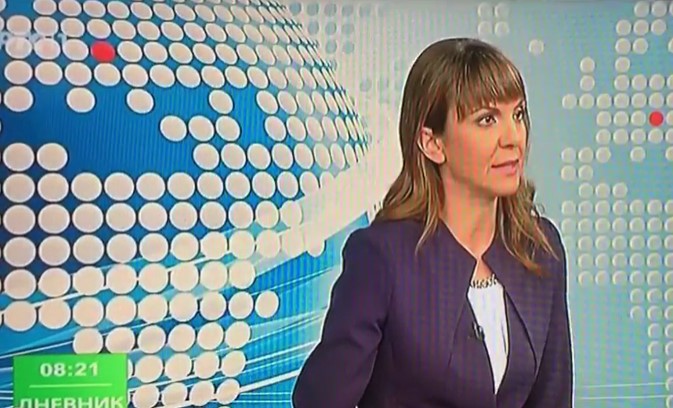 Voditeljka RTS instagram printscreen