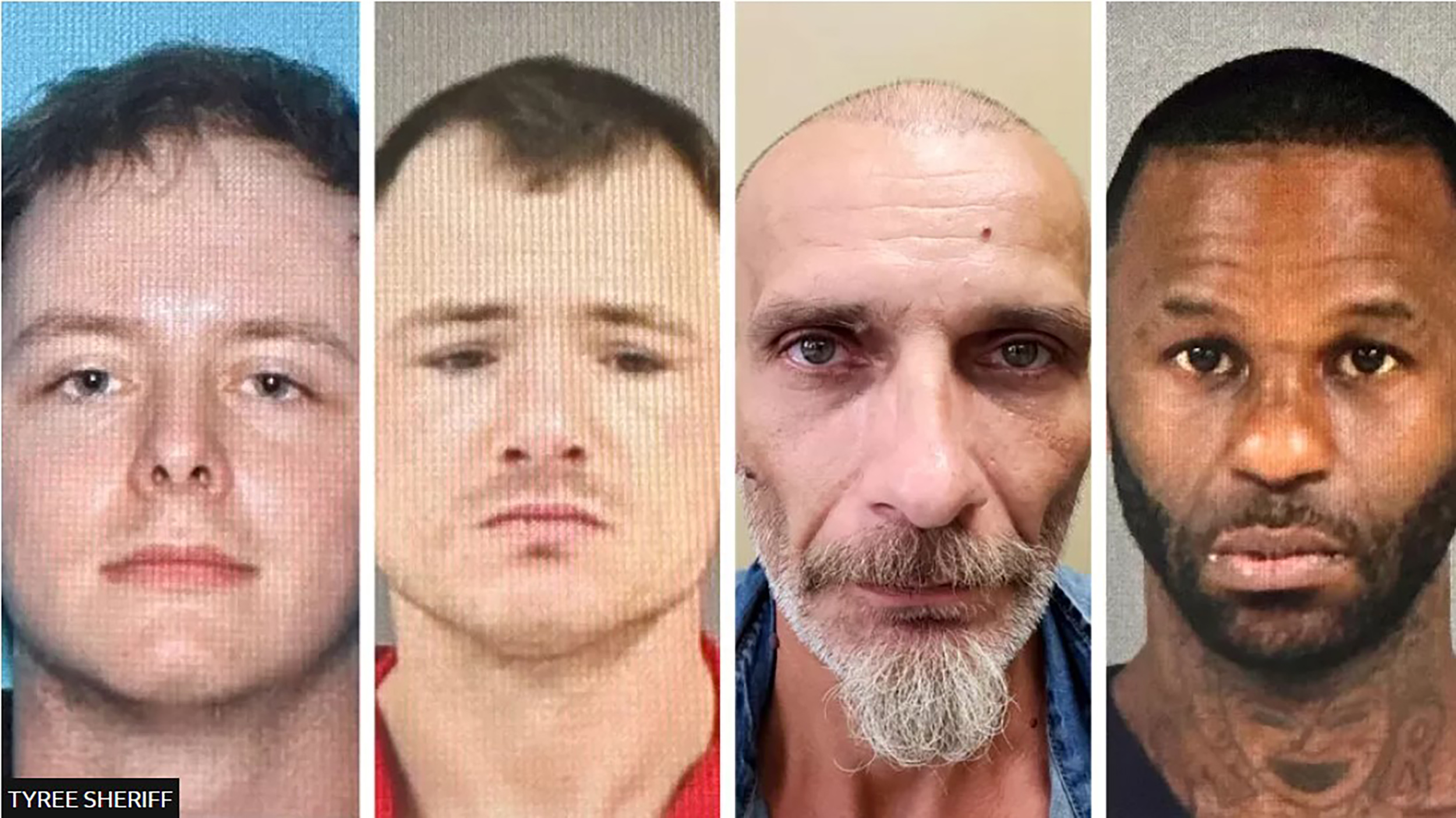 From left to right: Dylan Arrington, Corey Harrison, Jerry Raynes and Casey Grayson