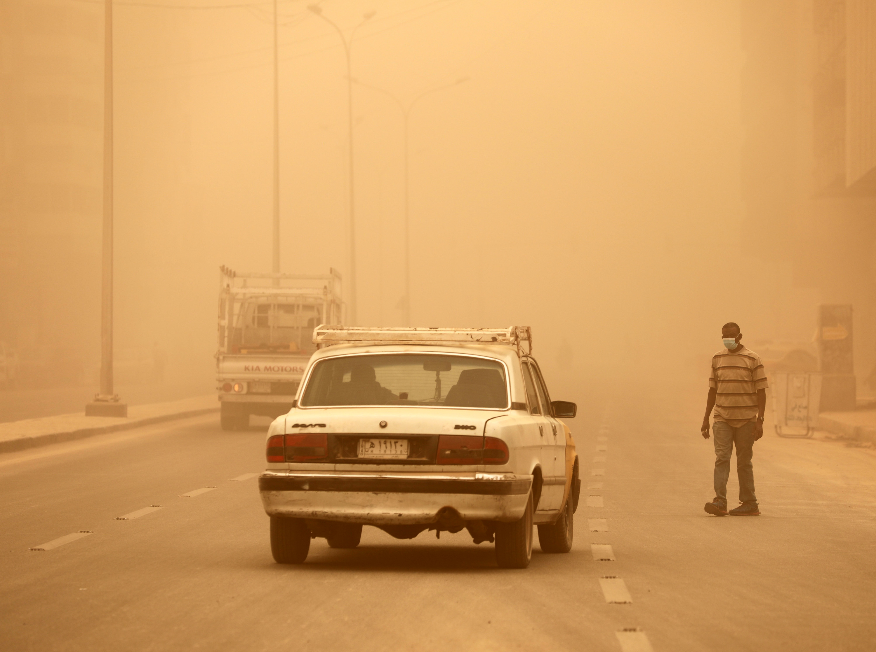 Sandstorm in Baghdad