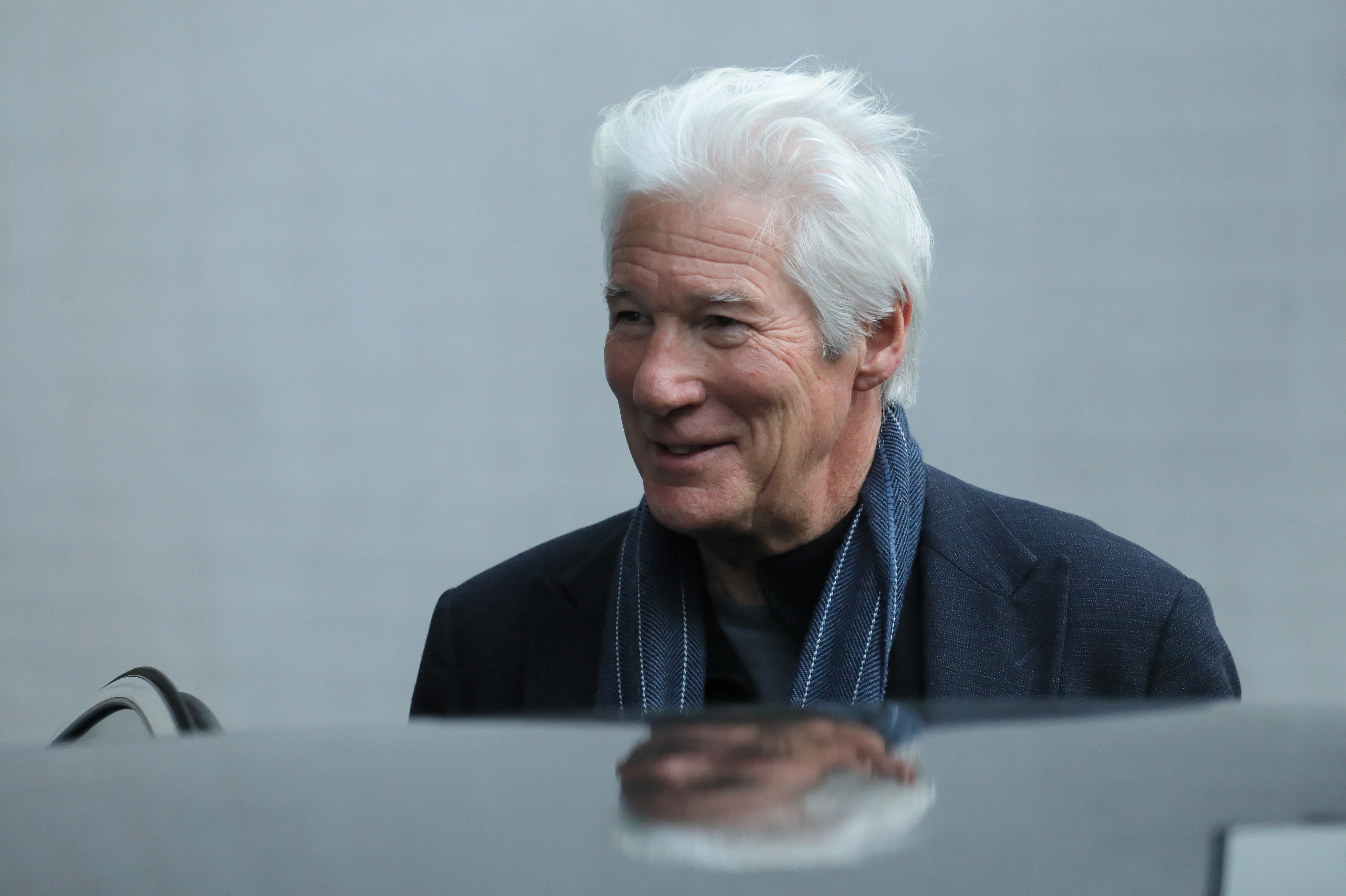 US actor Richard Gere visits Warsaw