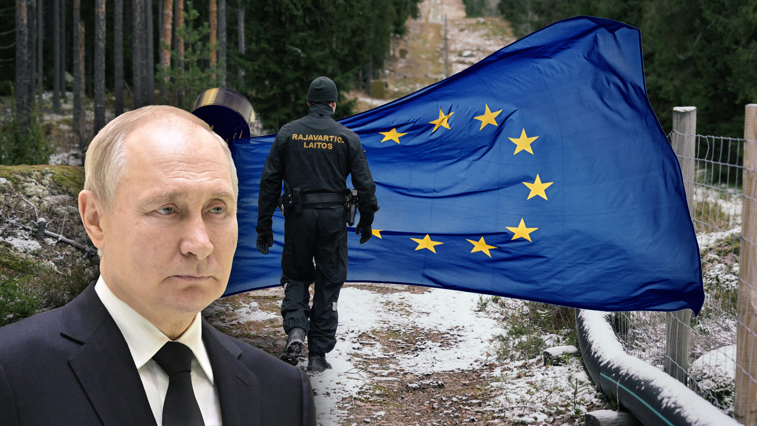 Vladimir Putin, Eu, Zid