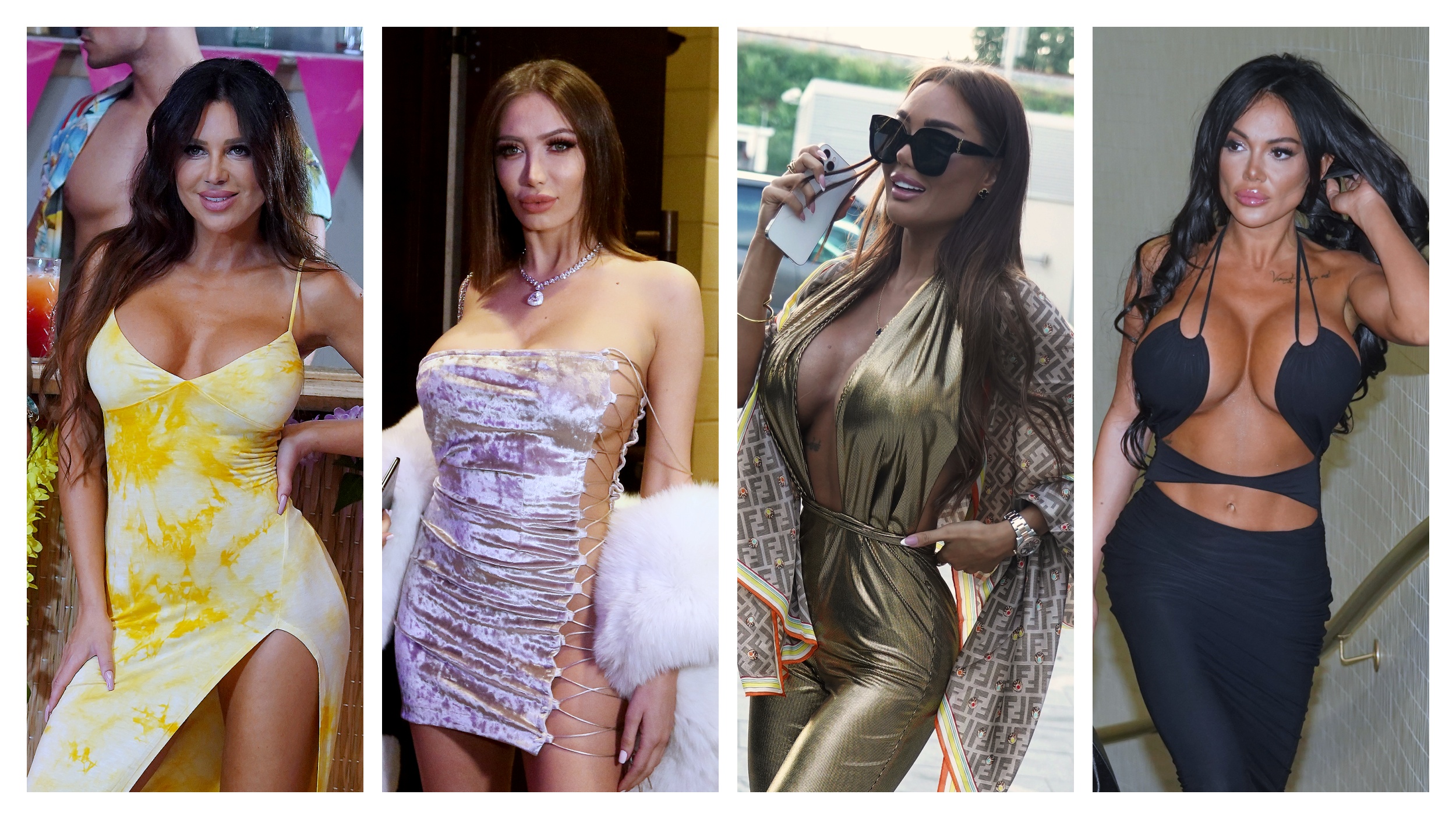 starlete  Stanija, Soraja, Ana Korać i Tamara Đurić kombo