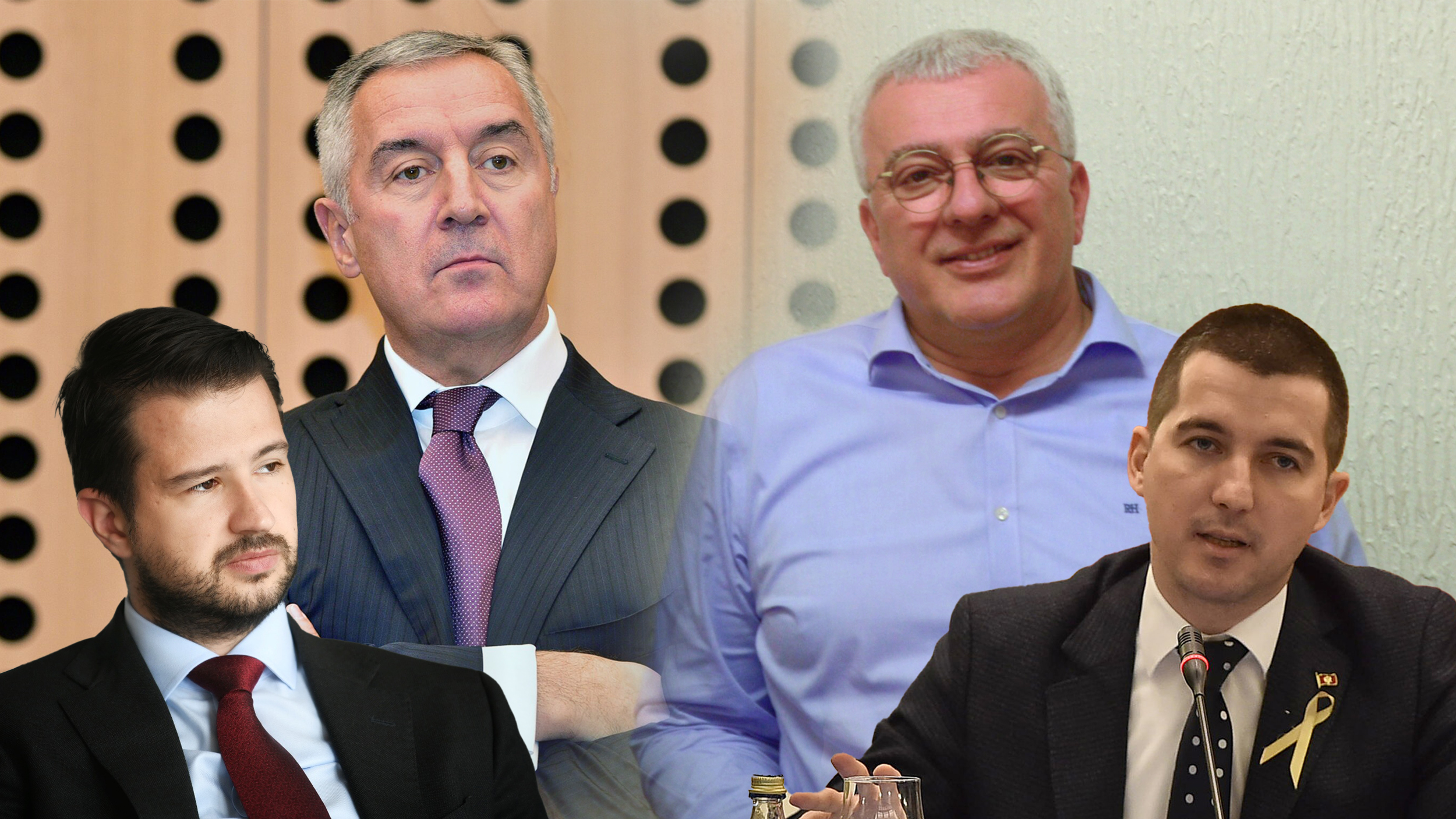 Milo Đukanović i Andrija Mandić veće glave, a iz prikrajka da vire Jakov Milatović i Aleksa Bečić