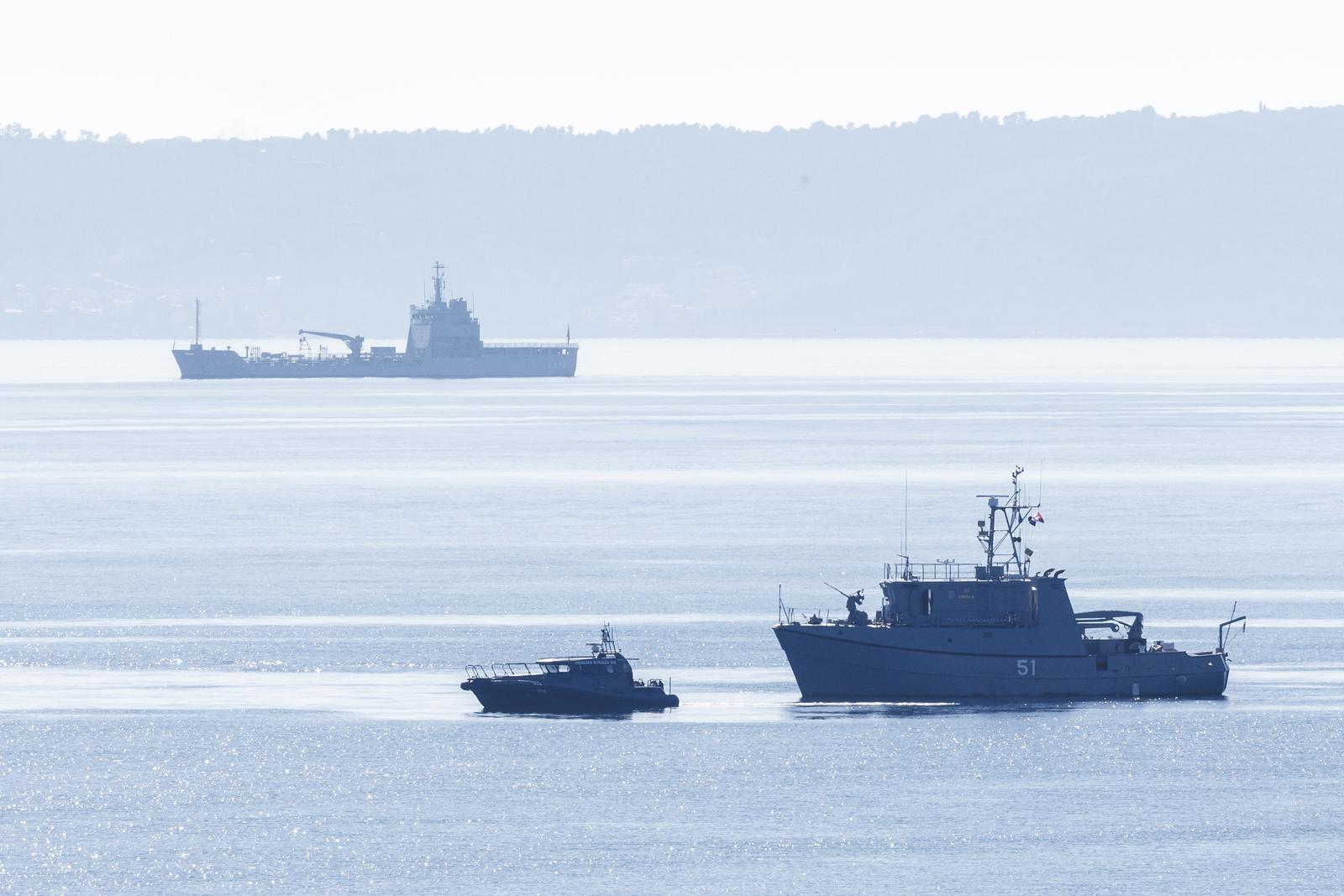 Zajednička pomorska vježba u sklopu NATO aktivnosti ispred Splita